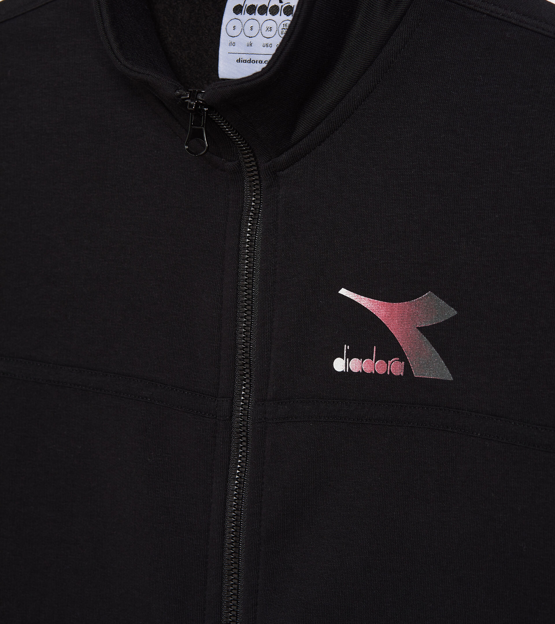 Tracksuit - Women L.TRACKSUIT FZ CORE BLACK - Diadora