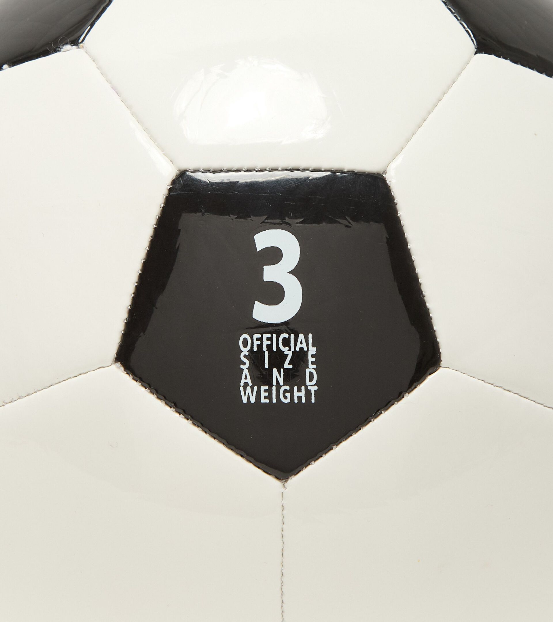 Soccer ball - size 3 SQUADRA 3 OPTICAL WHITE/BLACK - Diadora