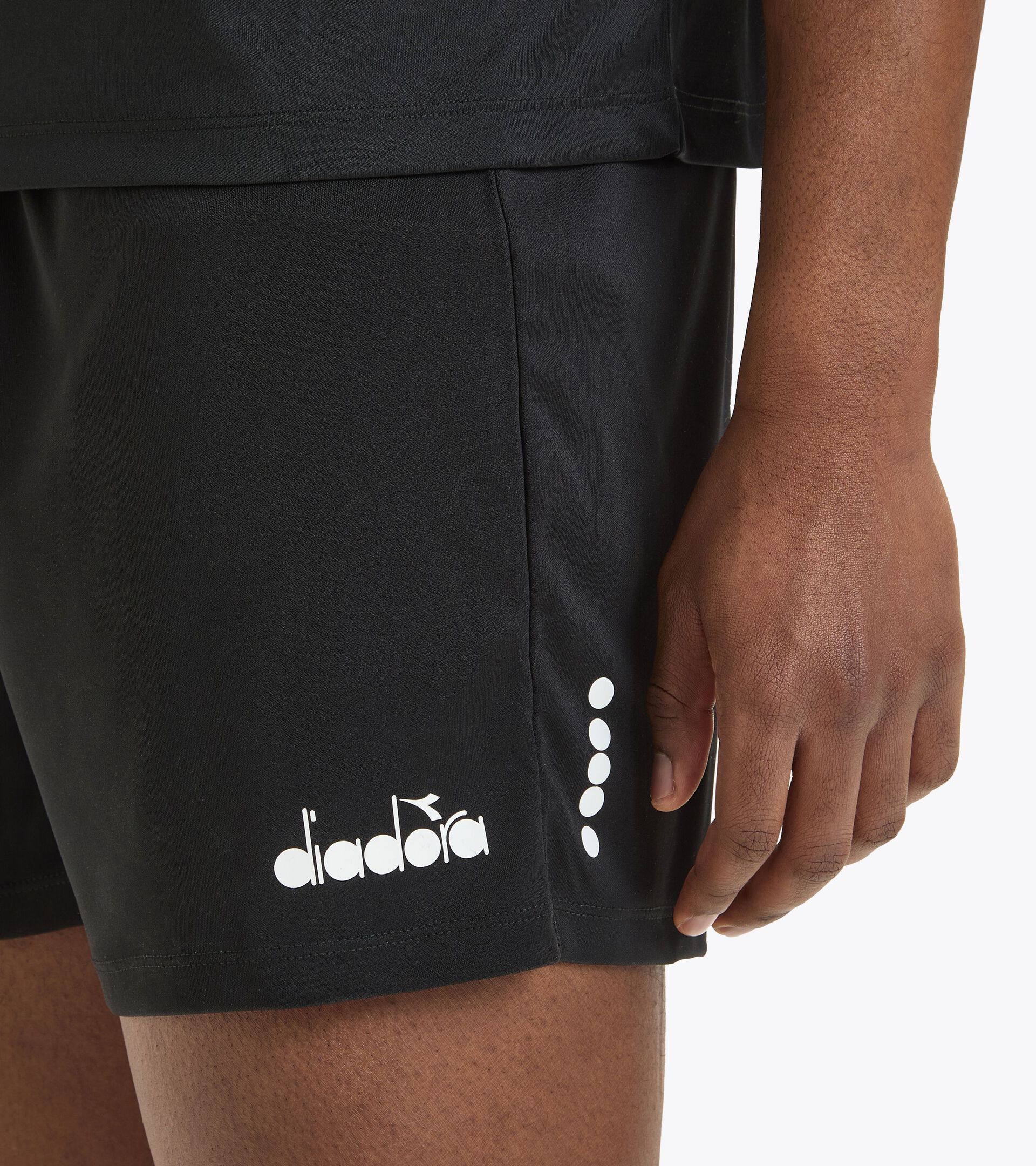 Calcio bermuda shorts - Men’s MATCH SHORT SCUDETTO BLACK - Diadora