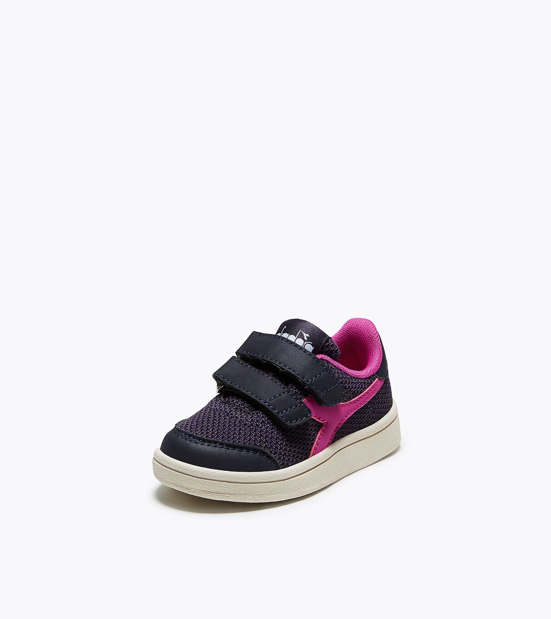 Zapatilla - Ni&ntilde;os y ni&ntilde;as - 1-4&nbsp;a&ntilde;os BONNY MESH TD HIERRO NUEVE/ROJO FRAMBUESA - Diadora