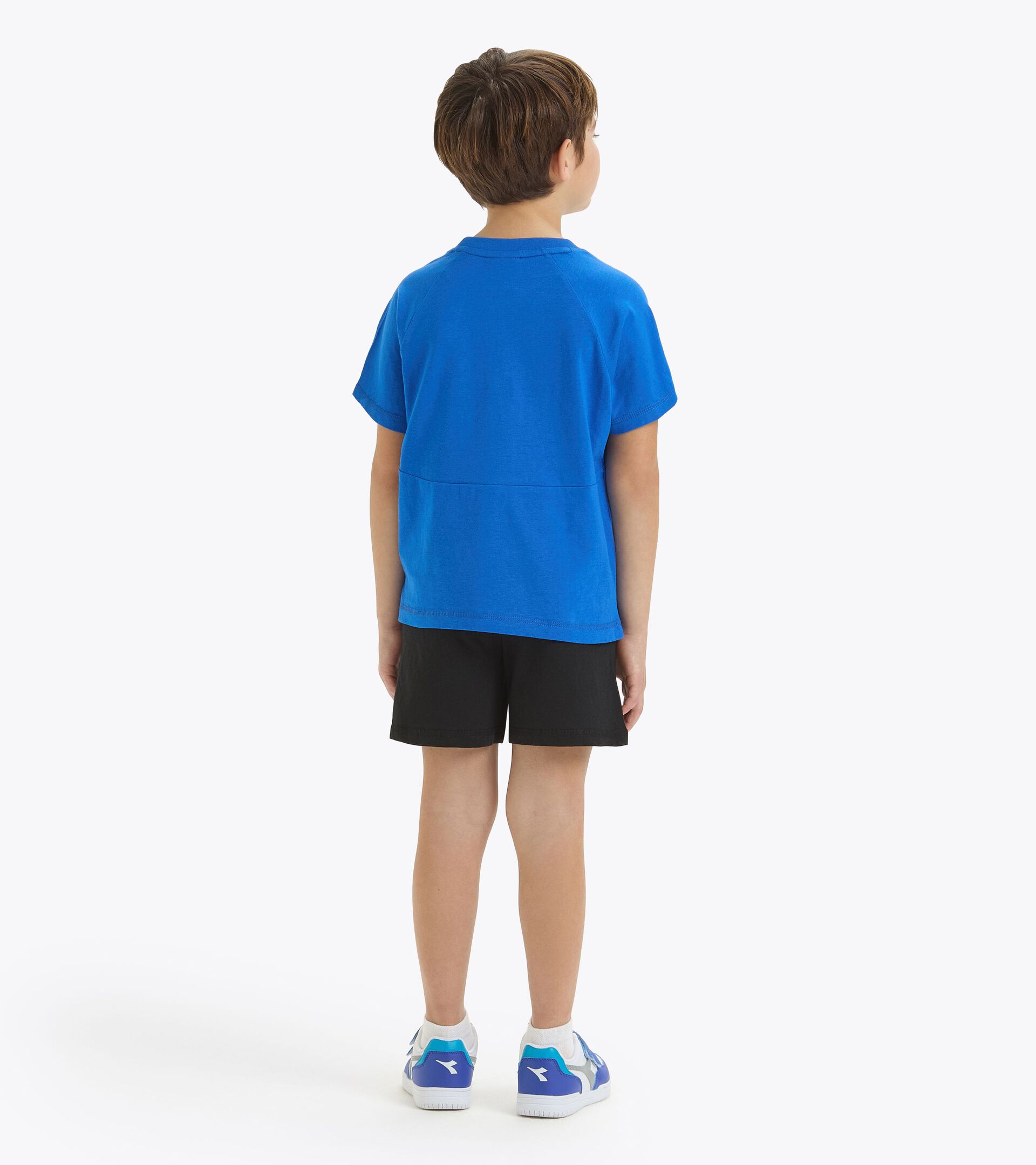 Sports set - T-shirt and shorts - Boy
 JB. SET SS RIDDLE PRINCESS BLUE - Diadora
