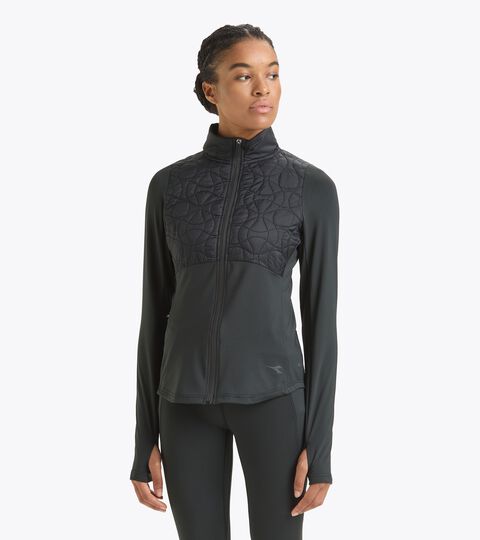 Running-Jacke - Damen L. RUN JACKET WINTER PROTECTION SCHWARZ - Diadora