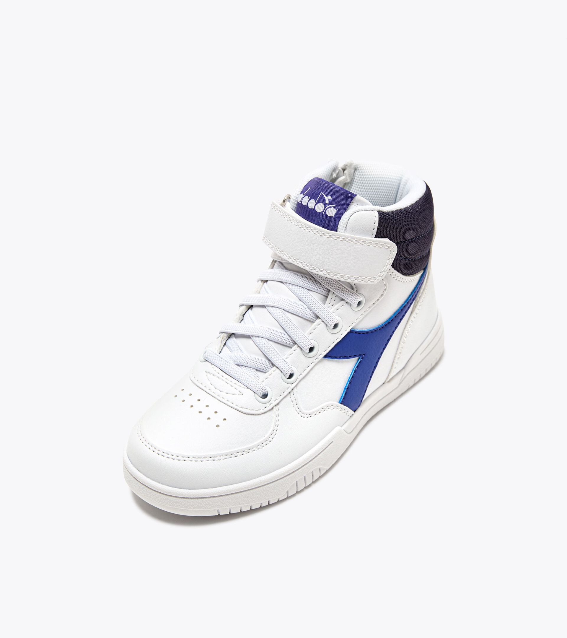 Sports shoes - Kids 4-8 years RAPTOR MID PS WHT/SURF THE WEB/PEACOAT - Diadora