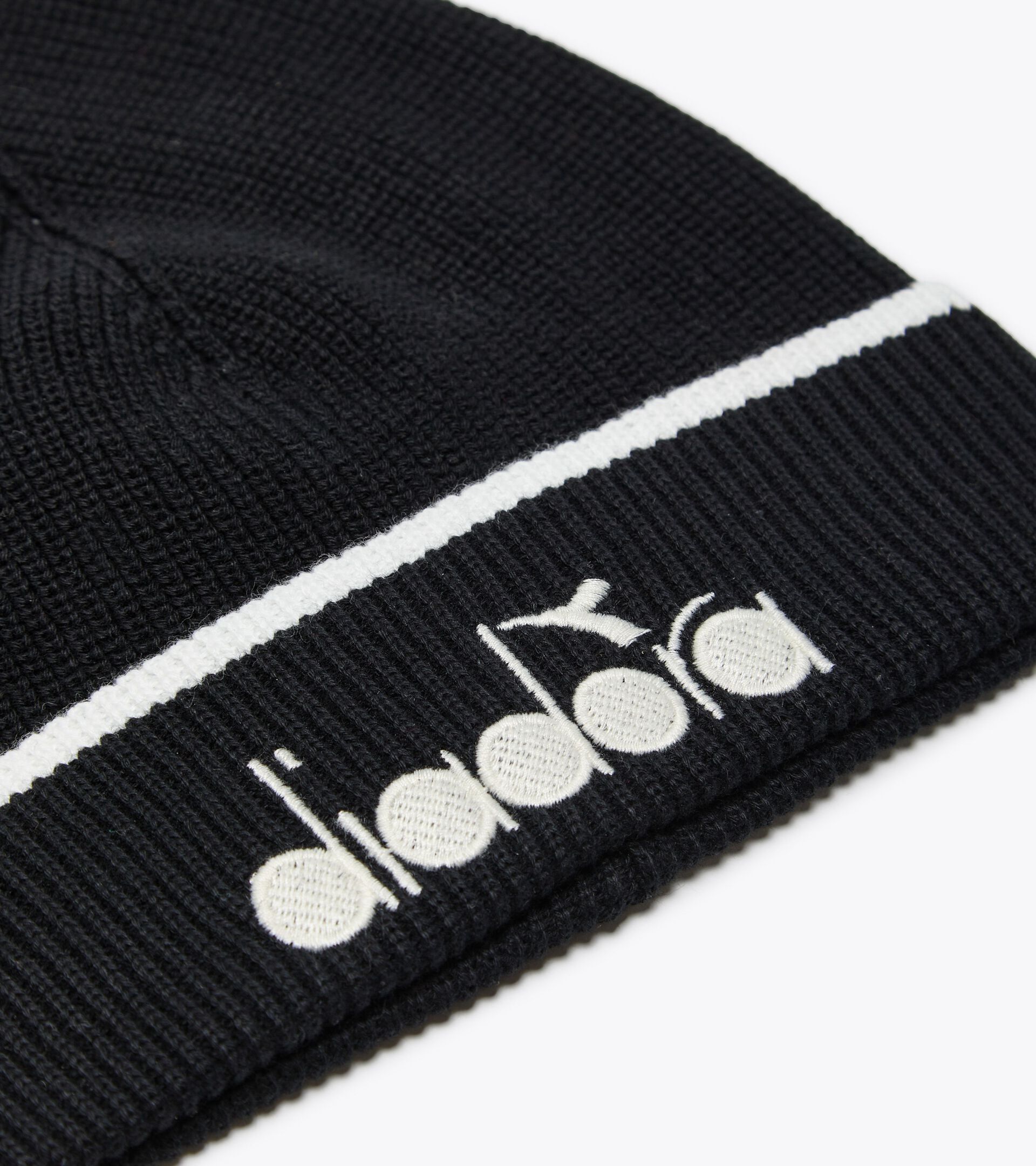 Cappellino - Bambini/e JU.KNITTED BEANIE NERO - Diadora