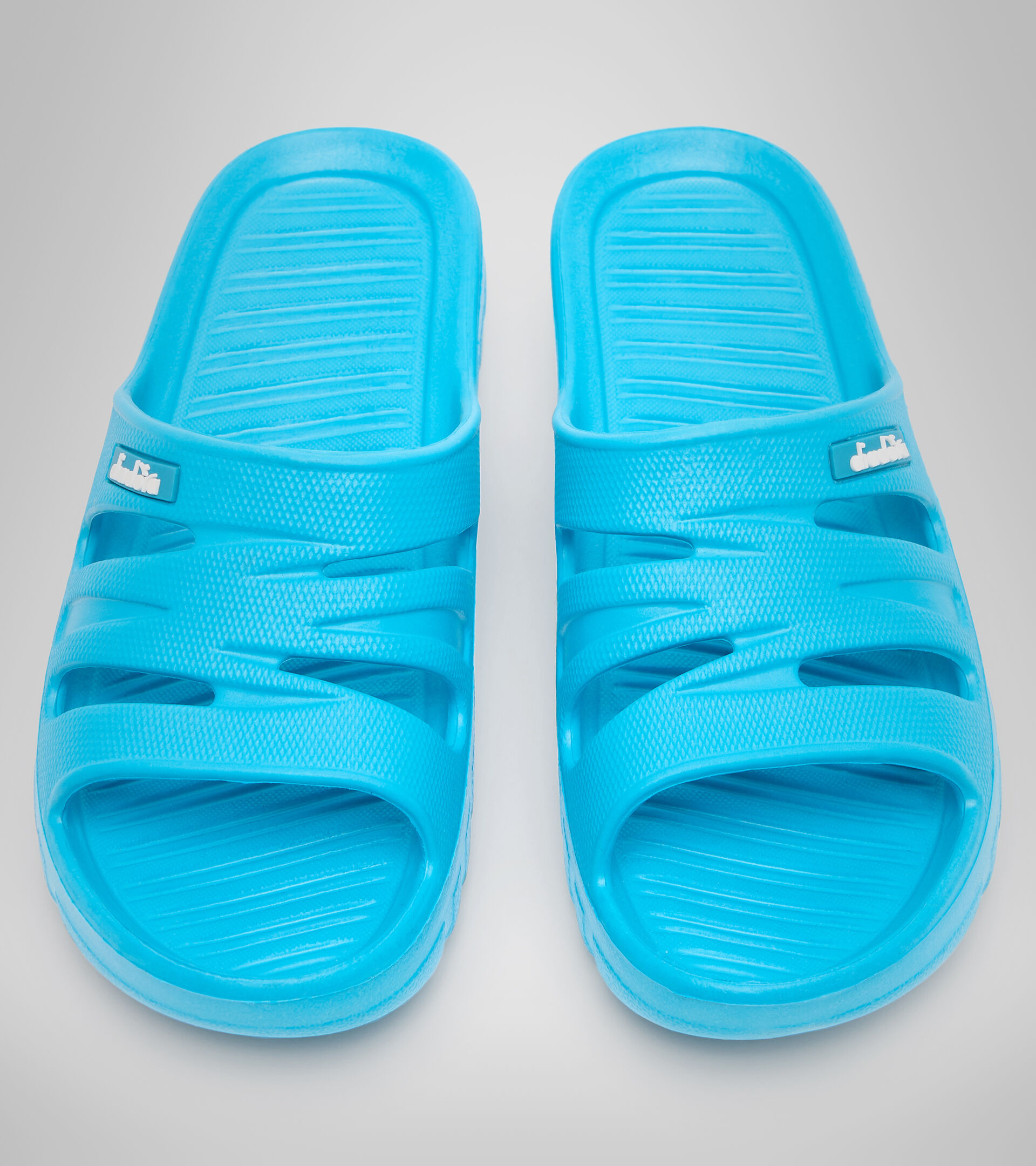 Slippers - Kids AGADIR JR BOX CYAN BLUE FLUO - Diadora