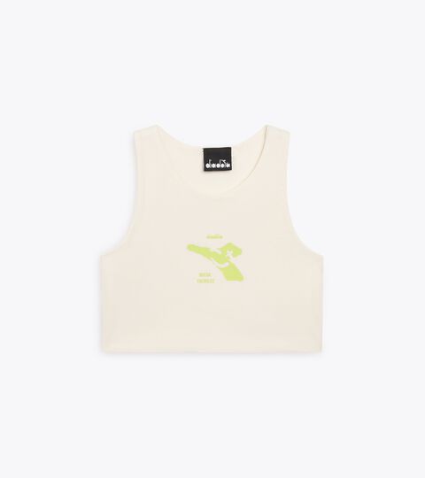 JG. CROP TOP SMILE LOGO, CREAM T-shirt cropped logo - Girl
JG. CROP TOP SMILE LOGO CREAM - Diadora