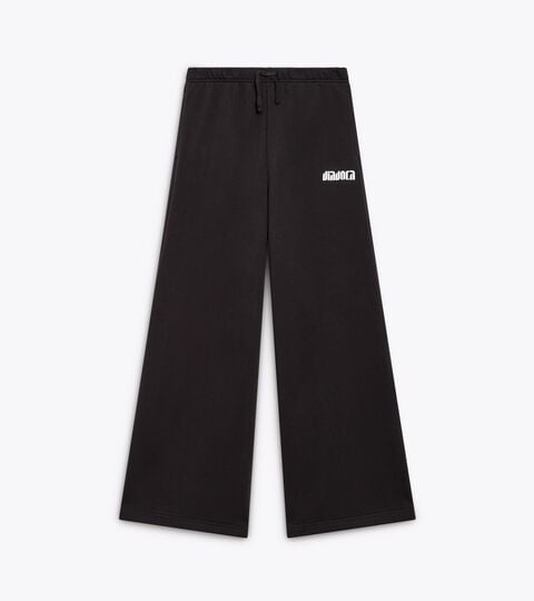 L. PANTS FLARE ATHL. LOGO, SCHWARZ Locker geschnittene Sporthose - Damen
L. PANTS FLARE ATHL. LOGO SCHWARZ - Diadora