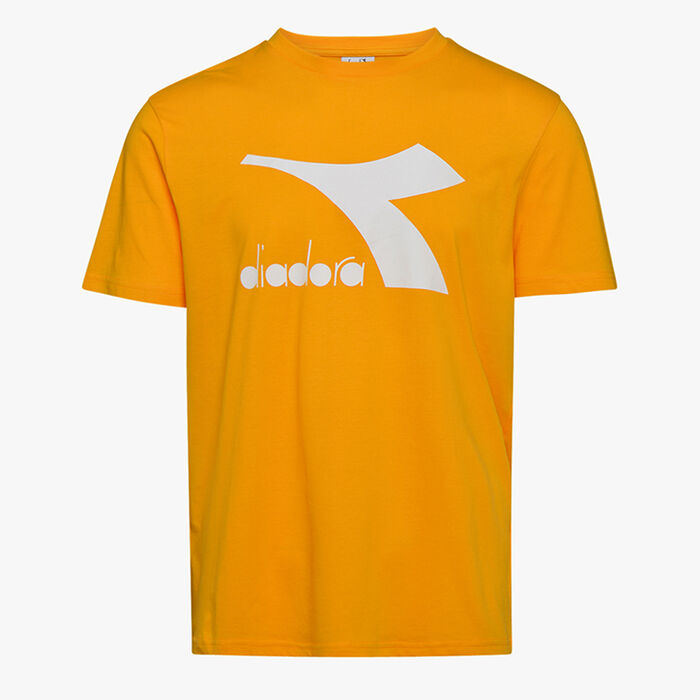 T-SHIRT SS BIG LOGO, YELLOW SAFFRON, large