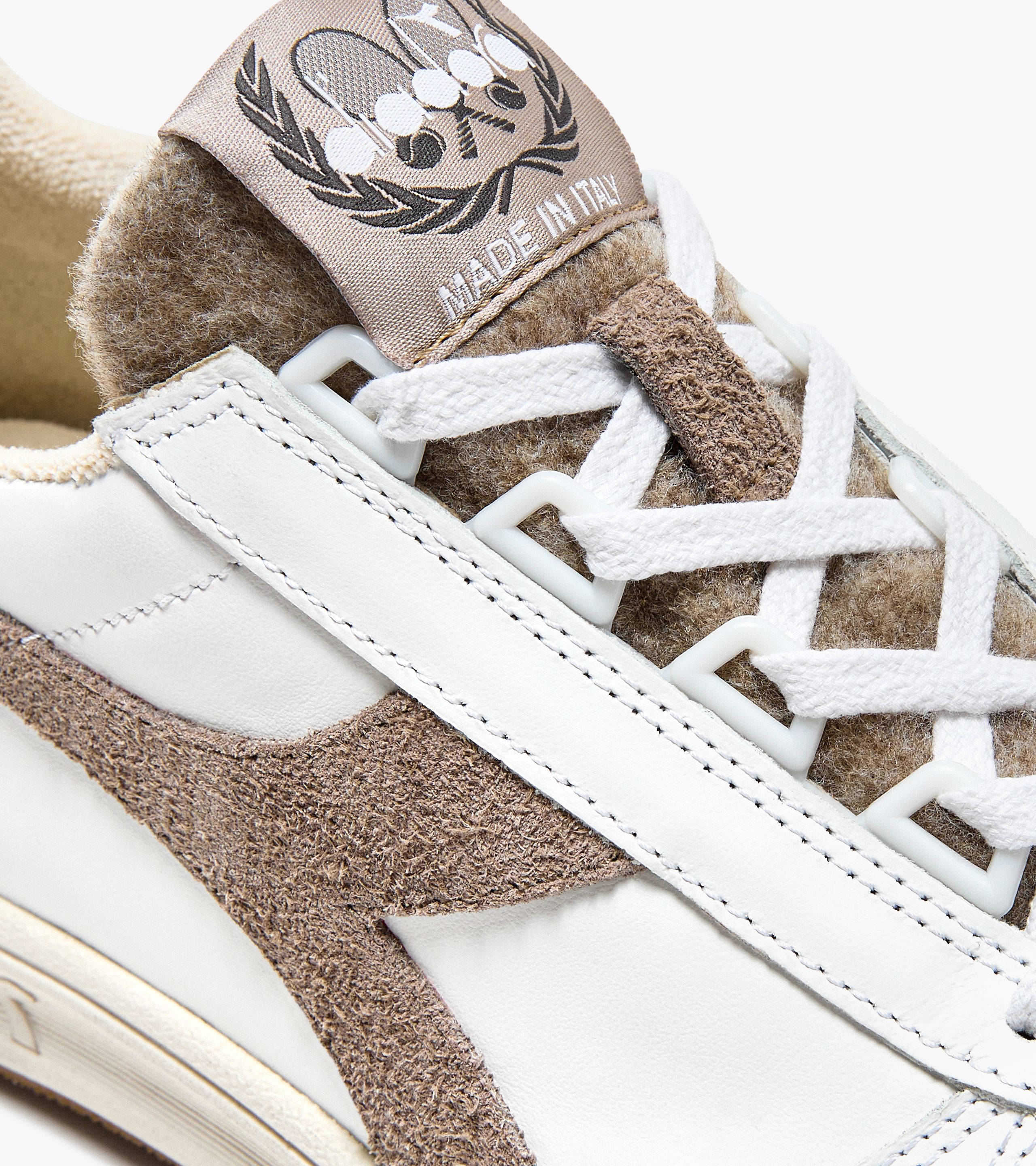 B.ELITE TORINO ITALIA Heritage leather sneaker Made In Italy Gender Neutral Diadora Online Store