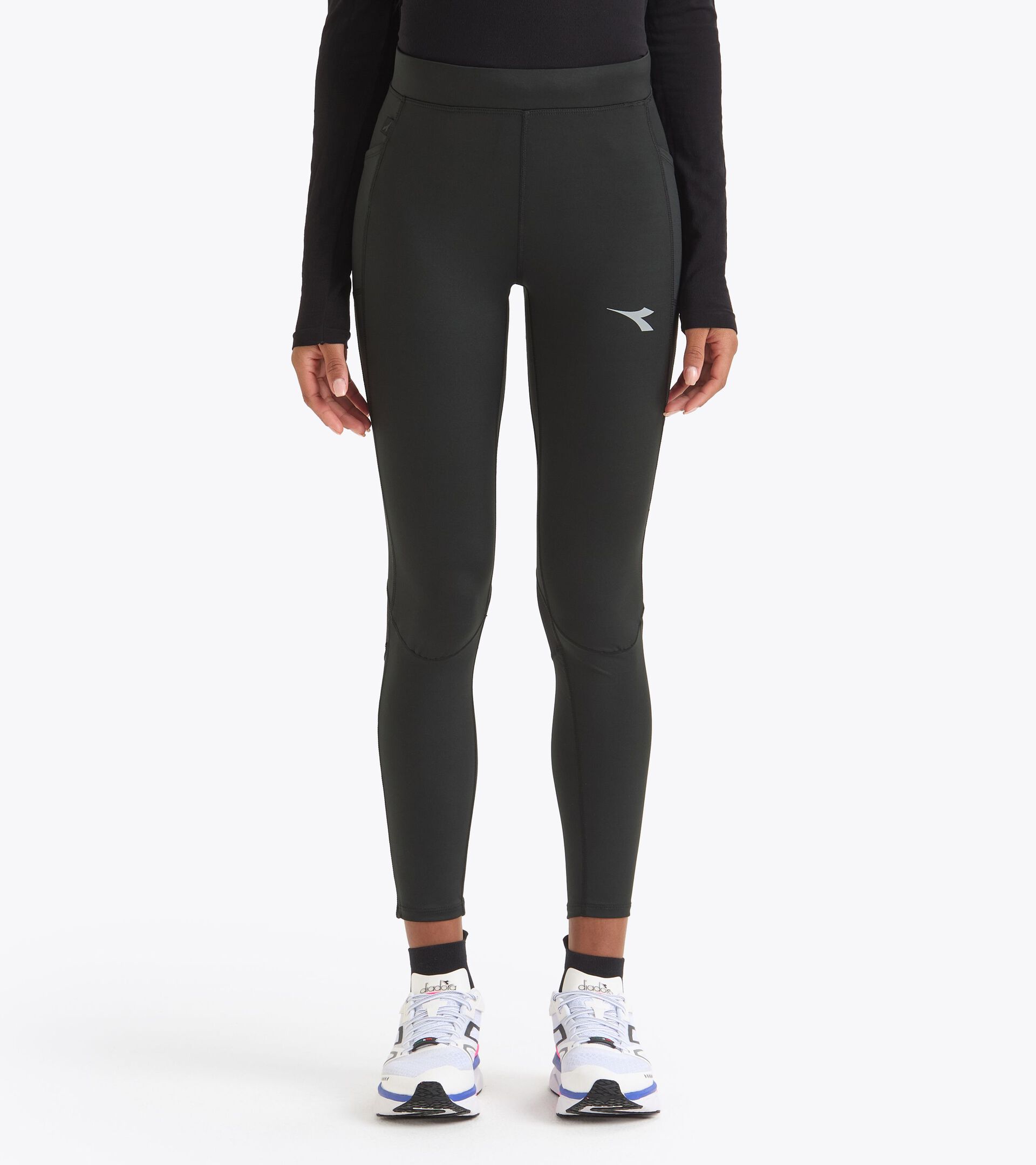 Winter running tights - Women’s
 L. TIGHTS RUN CREW BLACK - Diadora