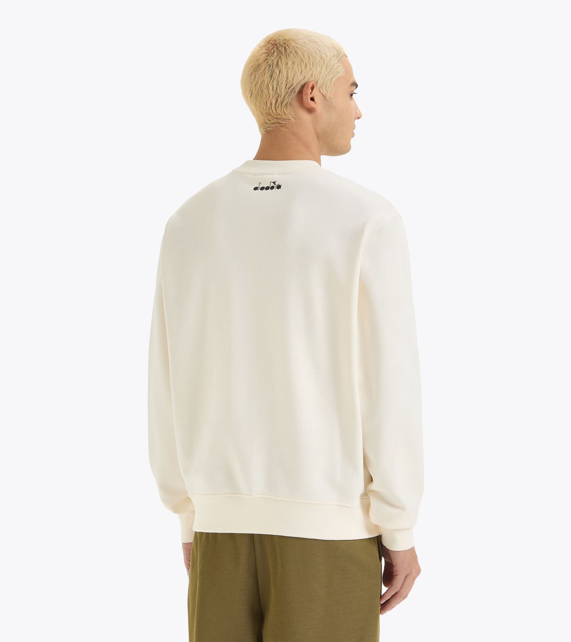 Felpa crewneck - Gender Neutral
 SWEATSHIRT CREW G.D. 1984 (226) BIANCO SOSPIRO - Diadora