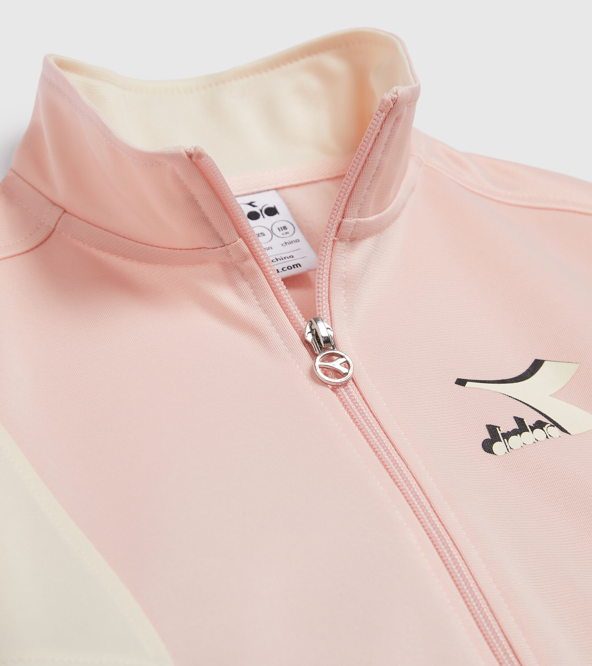 Tracksuit - Kids JU. LIGHT FZ TRACKSUIT CUBIC VEILED PINK - Diadora