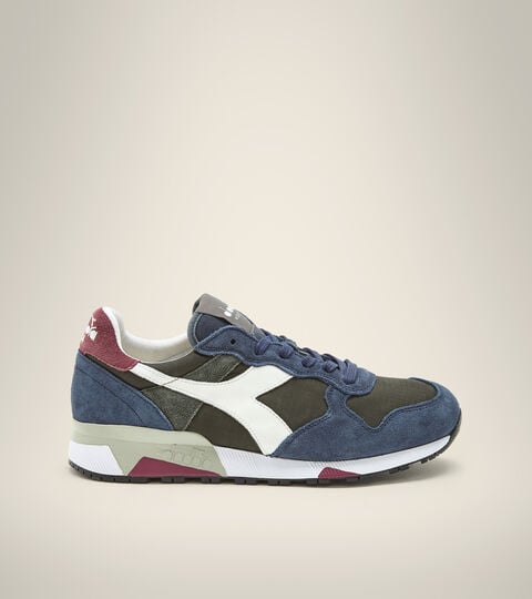 Chaussures Heritage - Homme TRIDENT 90 RIPSTOP VERT FORET NUIT - Diadora