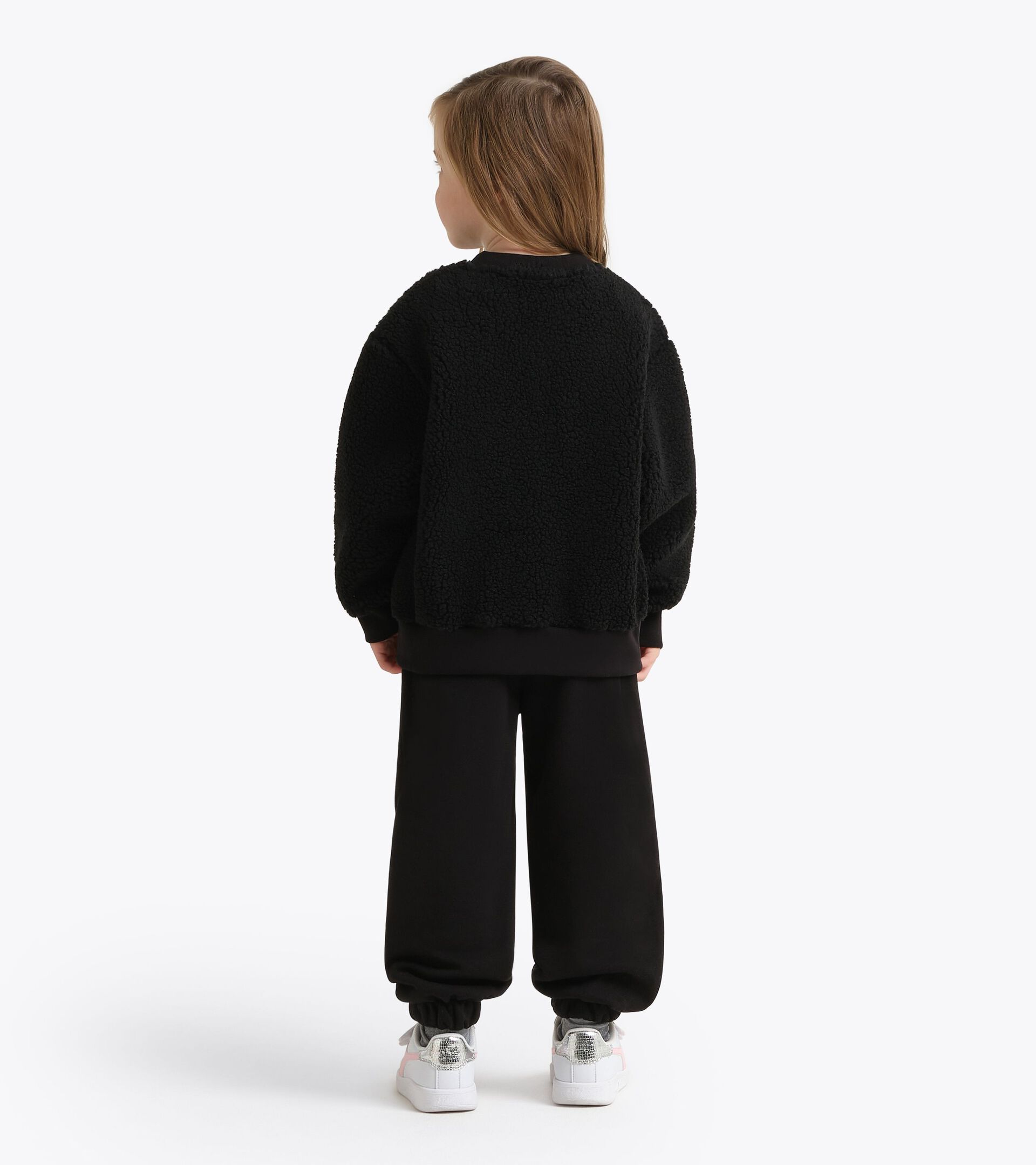 Eco-fur set - Girls JG. TEDDY SET RHINESTONE TD BLACK - Diadora