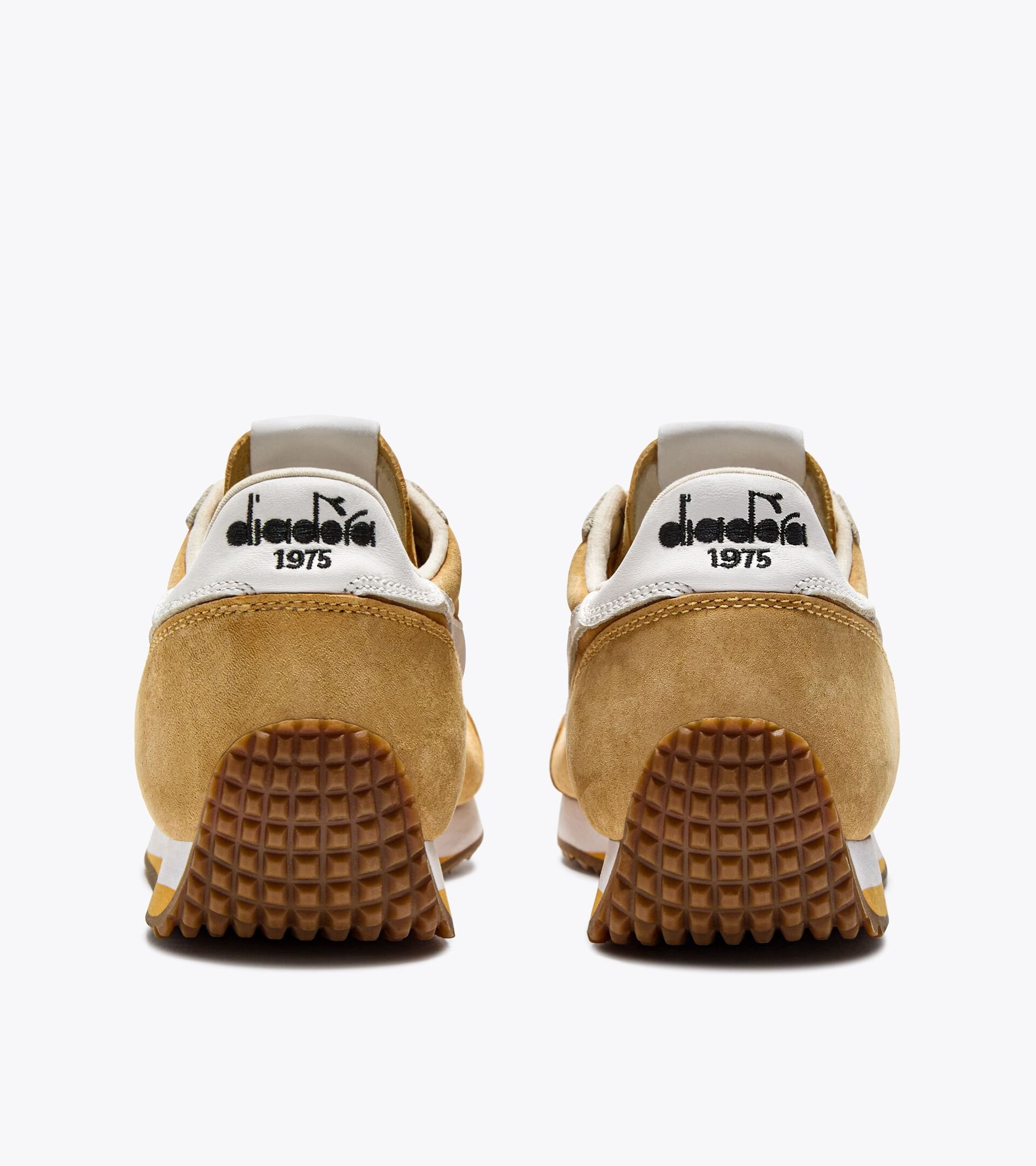 Sneakers Heritage en cuir au profil bas - Pour tous les genres EQUIPE '75 SW JAUNE TOURNESOL - Diadora