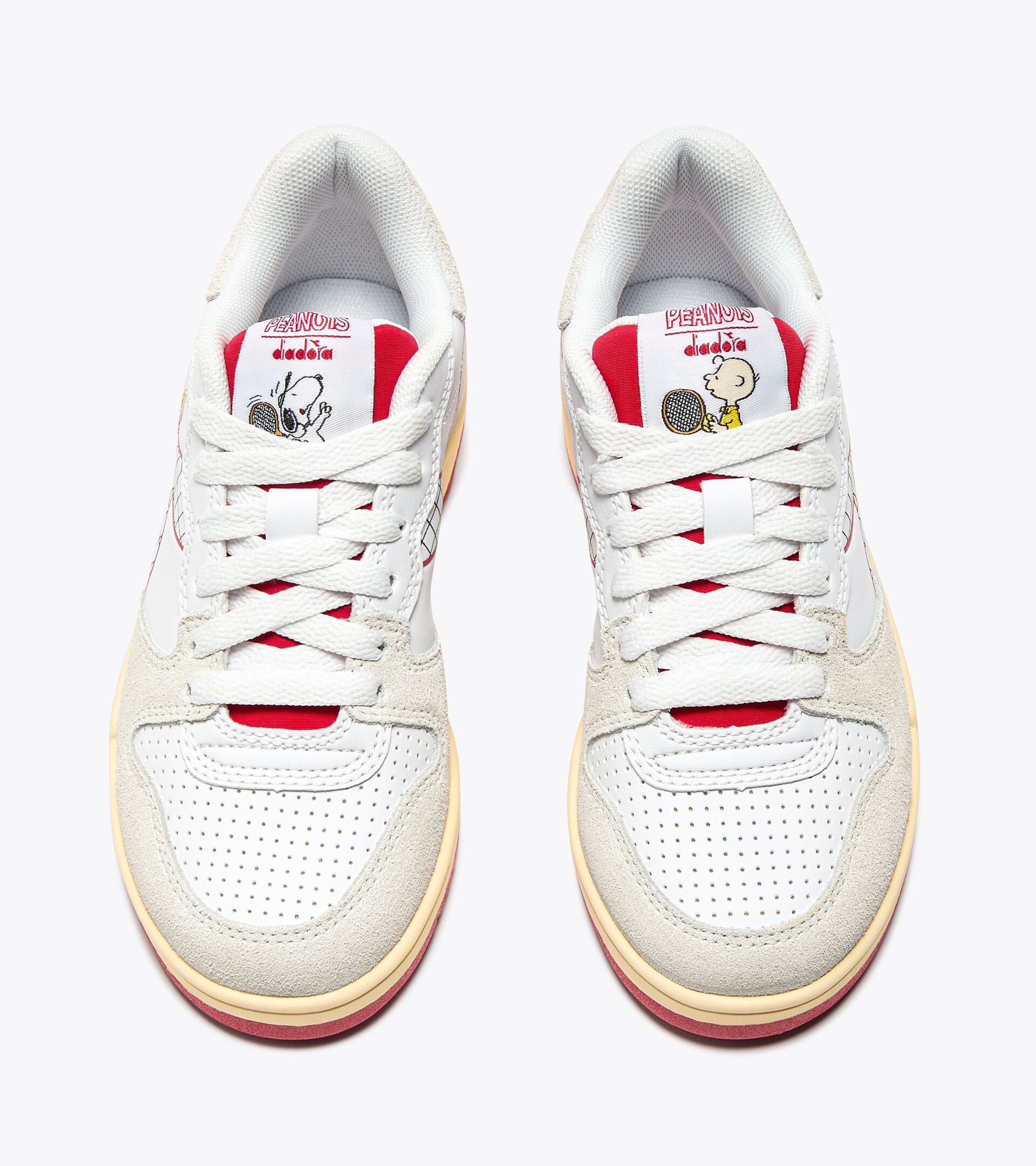 Sneaker sportiva Peanuts - Bambini e bambine - 4-8 anni DEUCE PEANUTS PS BIANCO/ROSSO SALSA - Diadora