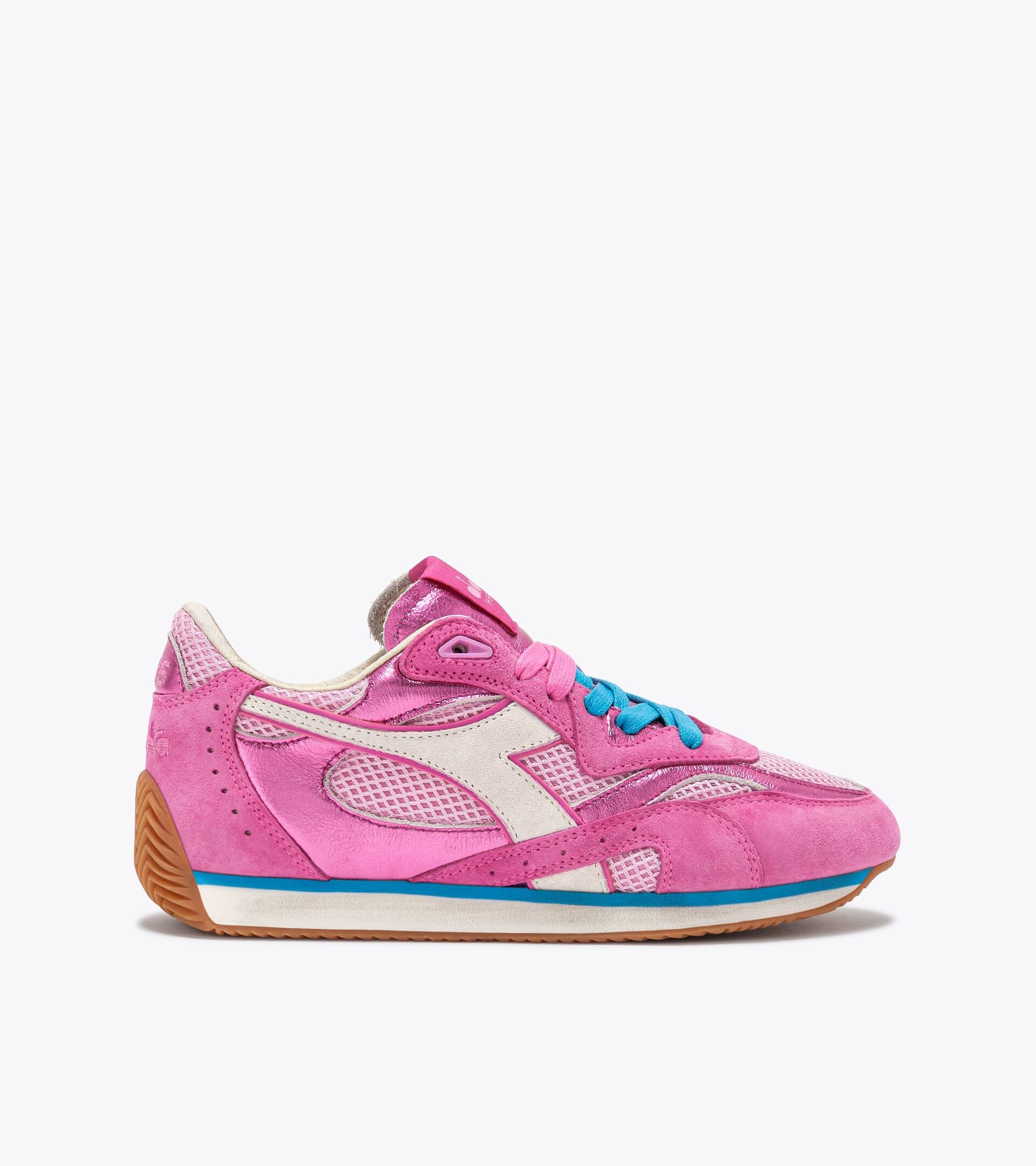 Heritage Leather Sneaker - Low Profile - All-gender EQUIPE REVENGE SW WN BRIGHT PHLOX PINK - Diadora