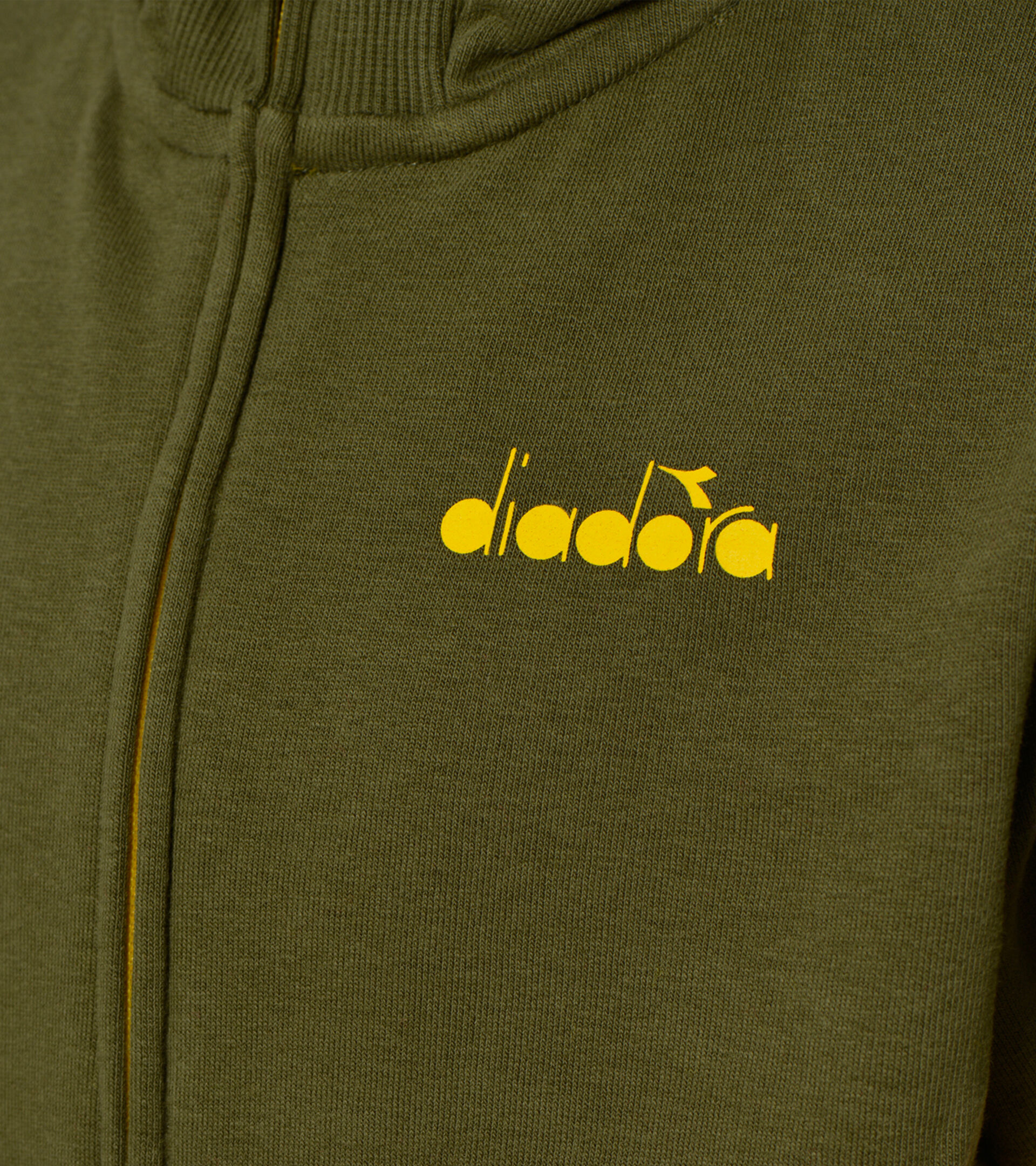 Tracksuit - Boys JB.HOODIE FZ SUIT 5PALLE YELLOW CITRON - Diadora