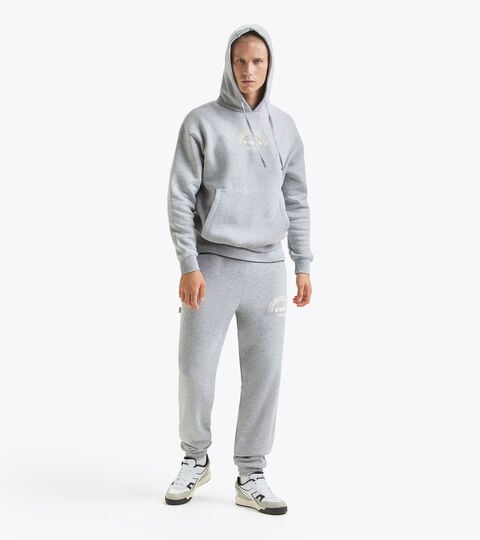 Brushed cotton tracksuit (hoodie and trousers) - Men HOODIE 1948 CAERANO ATHLETIC CLUB TRACKSUIT grey  - null