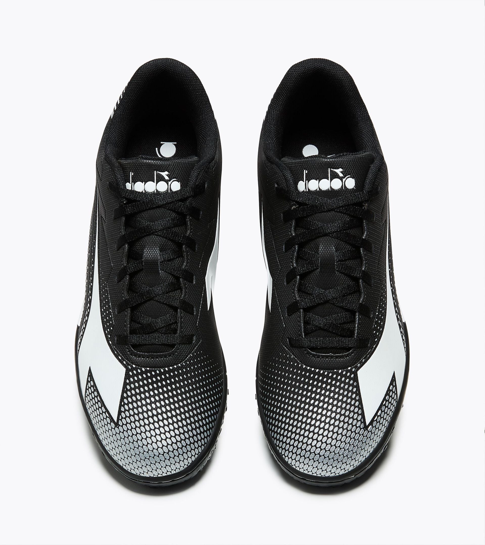 Synthetic pitch five-a-side football boots - Men&rsquo;s PICHICHI 9 TF BLACK/WHITE/SILVER DD - Diadora
