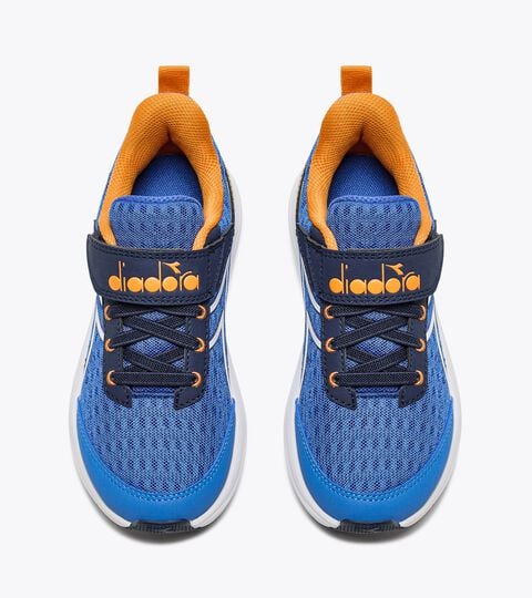 SNIPE JR, PRINCESS BLUE/BLUE CORSAIR Junior running shoes SNIPE JR PRINCESS BLUE/BLUE CORSAIR - Diadora