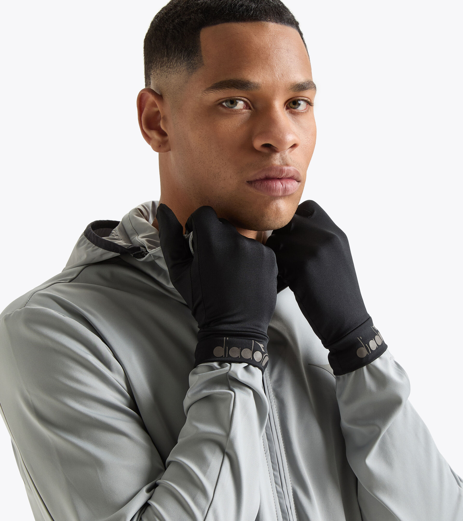 Gants de course d’hiver - Inserts tactiles WINTER GLOVES TOUCH NOIR - Diadora