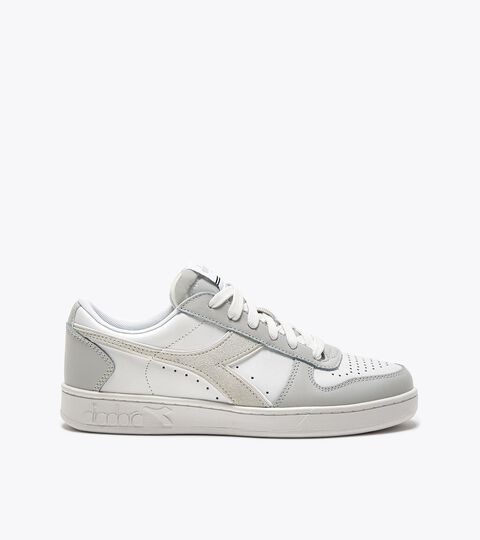 Zapatilla deportiva - Mujer MAGIC BASKET LOW LEATHER WN GRIGIO AURORA/BIANCO - Diadora