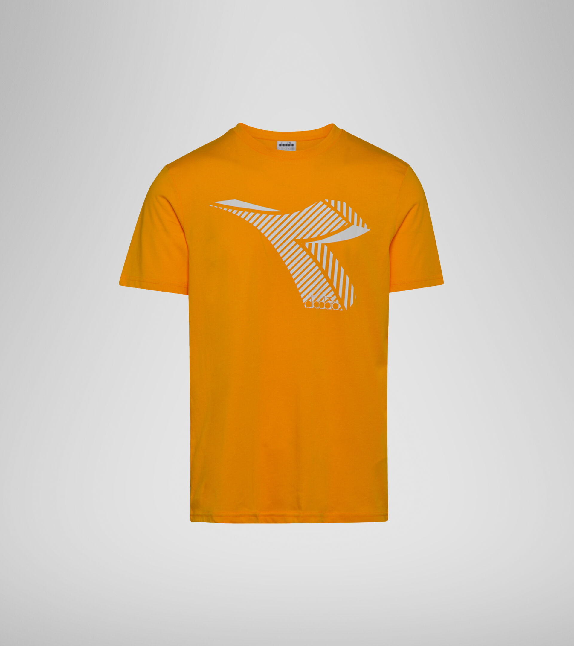 T-shirt - Men T-SHIRT SS FREGIO CLUB YELLOW SAFFRON - Diadora
