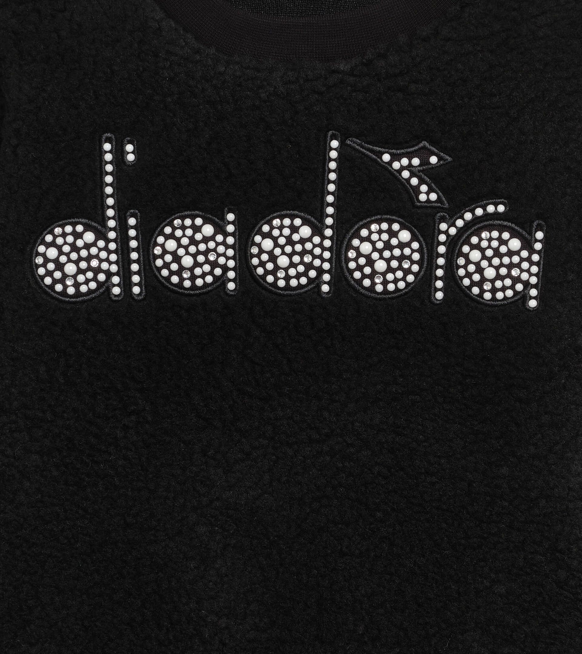 Completo in eco pelliccia - Bambina JG. TEDDY SET RHINESTONE TD NERO - Diadora