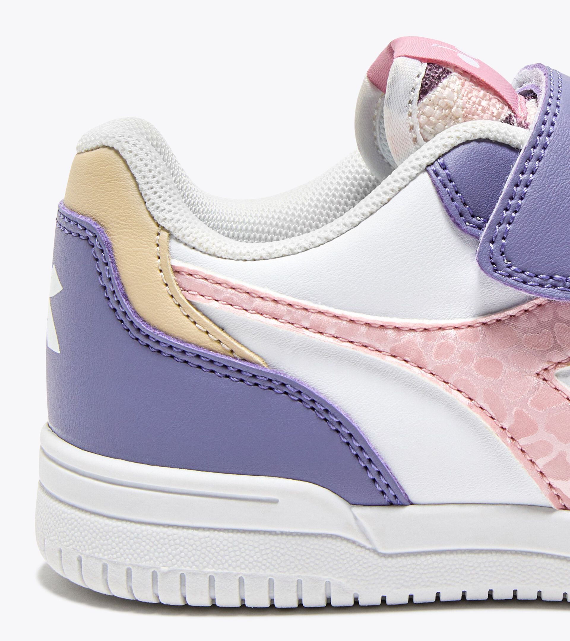 Zapatilla deportiva - Niñas - 4-8 años RAPTOR LOW SPOTTED PS WHITE/DAYBREAK/ROSE ELEGANCE - Diadora