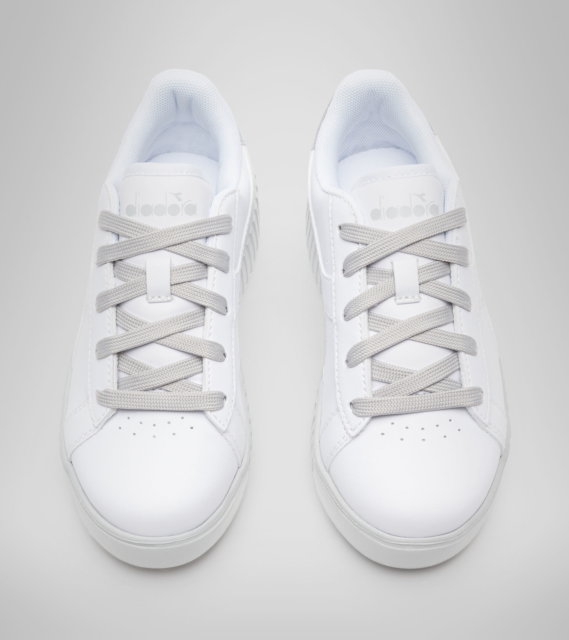 Sports shoes - Kids 4-8 years GAME STEP PS WHITE /ALUMINUM - Diadora