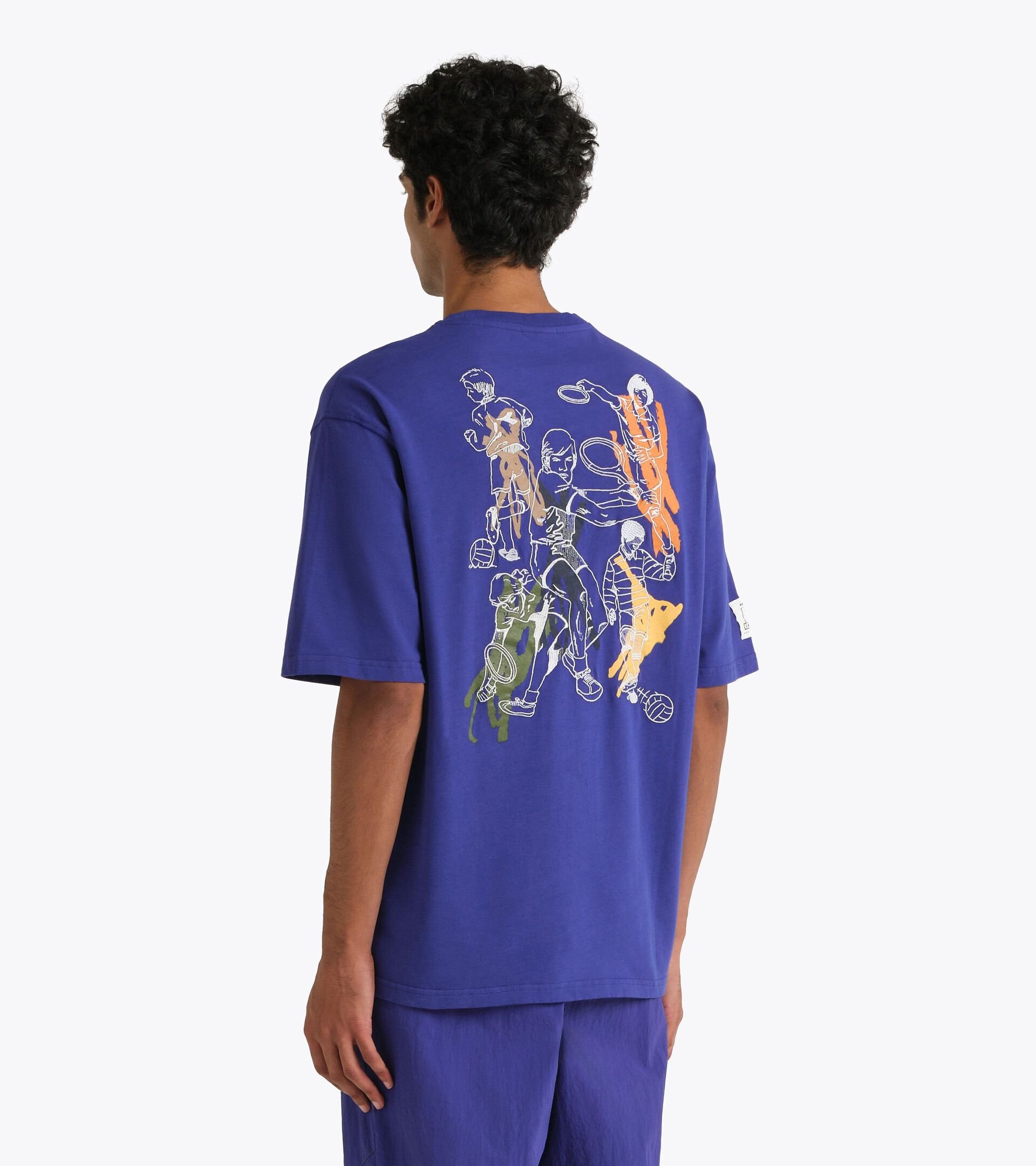 Legacy T-shirt - Made In Italy - All-gender T-SHIRT SS LEGACY II NAVY - Diadora