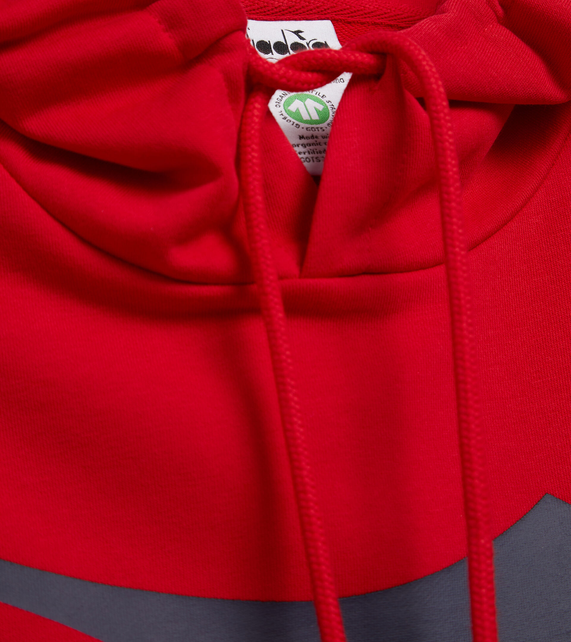 Hoodie - Herren HOODIE BIG LOGO TANGOROT - Diadora