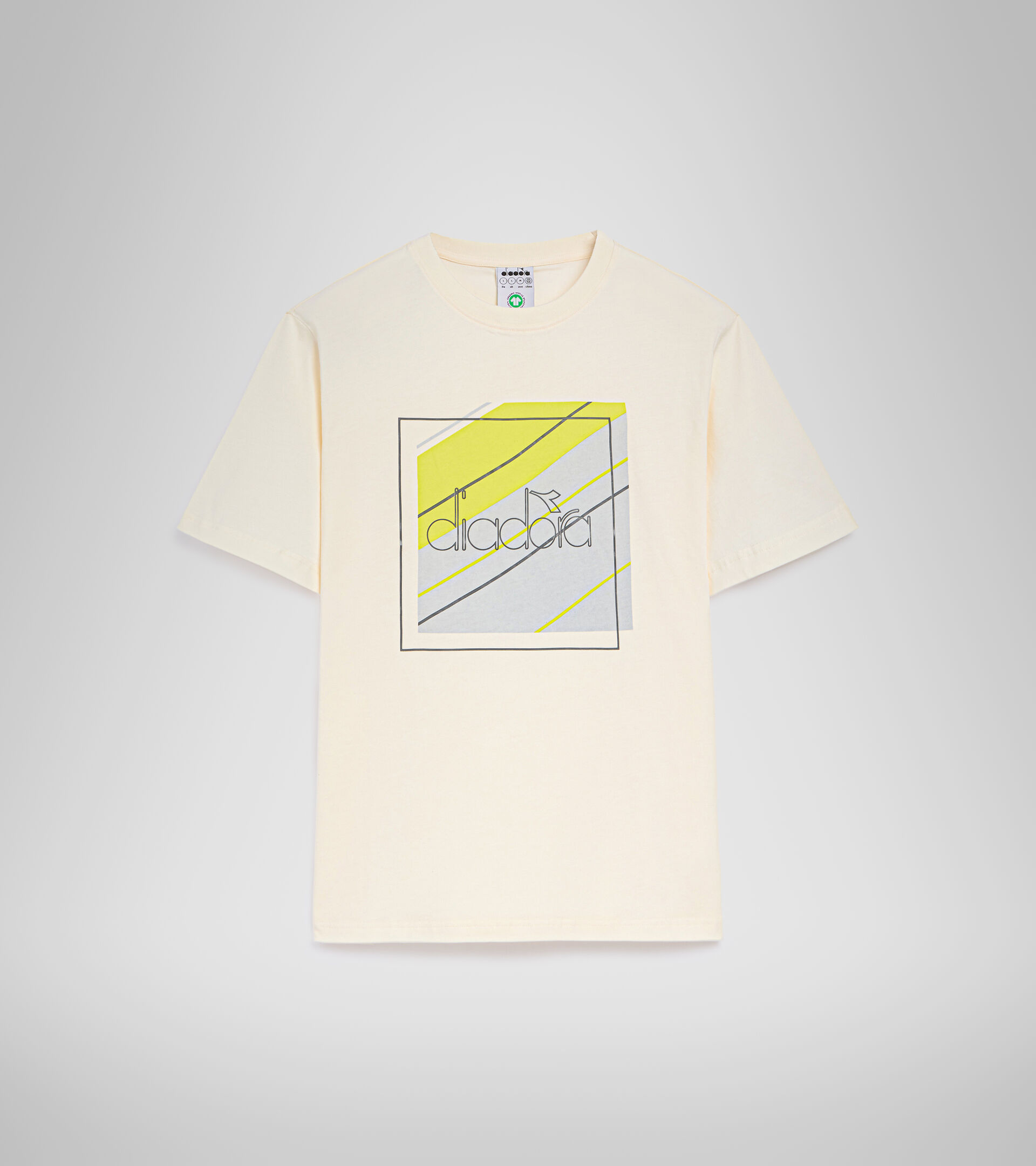 T-shirt - Men T-SHIRT SS 5PALLLE URBANITY WHITE - Diadora