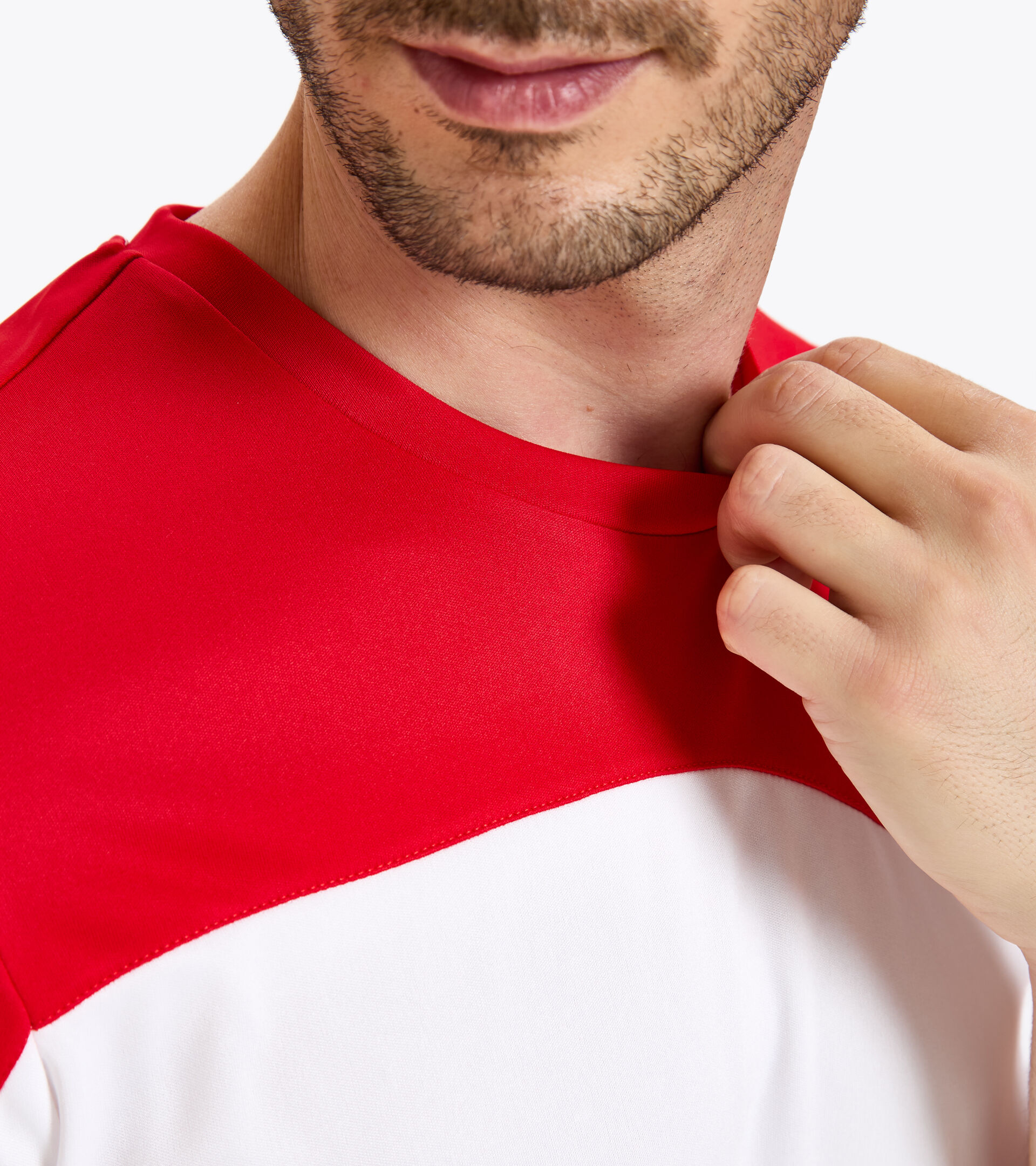 T-shirt de tennis - Homme T-SHIRT TEAM ROUGE TOMATE - Diadora