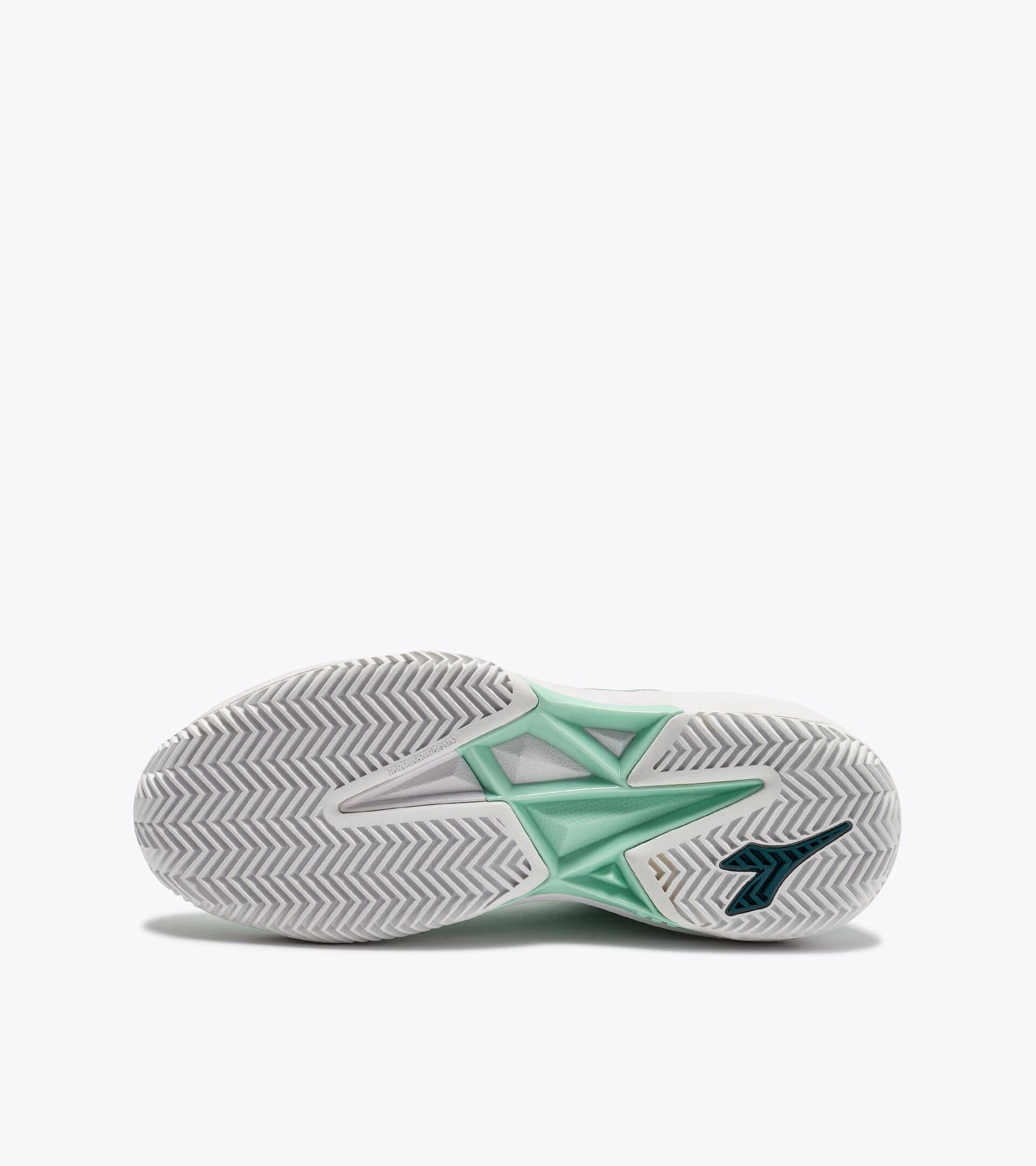 Tennis shoe for clay courts - Fast players - Women&rsquo;s
 S. CHALLENGE 7 W SL CLAY BAY/WHITE - Diadora