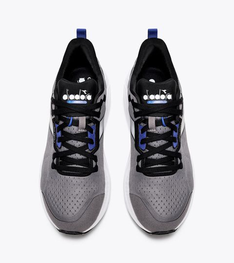 MYTHOS BLUSHIELD VIGORE 2, GRIS ACERO/NEGRO Zapatillas de running - Hombre MYTHOS BLUSHIELD VIGORE 2 GRIS ACERO/NEGRO - Diadora