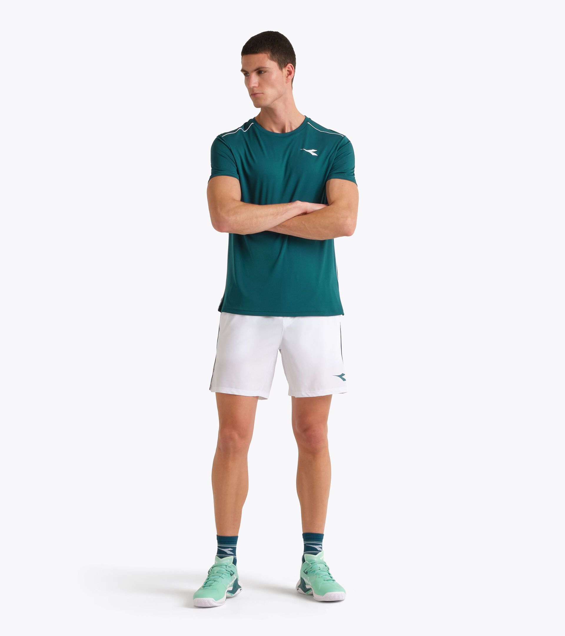 Pantalones cortos de tenis 7&rsquo;&rsquo; - Hombre

 SHORTS COURT BLANCO VIVO - Diadora