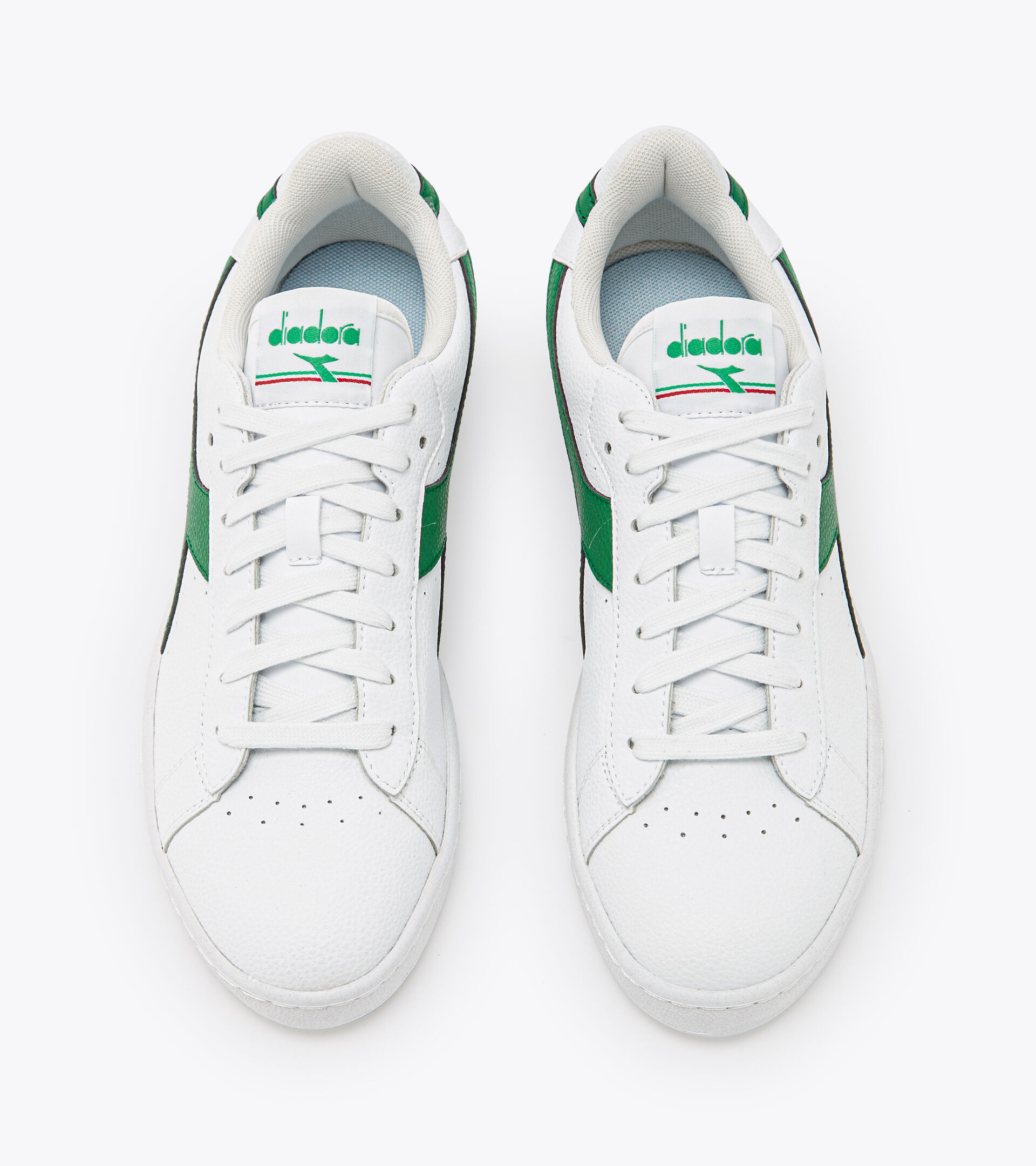 Sporty sneakers - Unisex GAME L LOW 2030 WHITE/AMAZON - Diadora