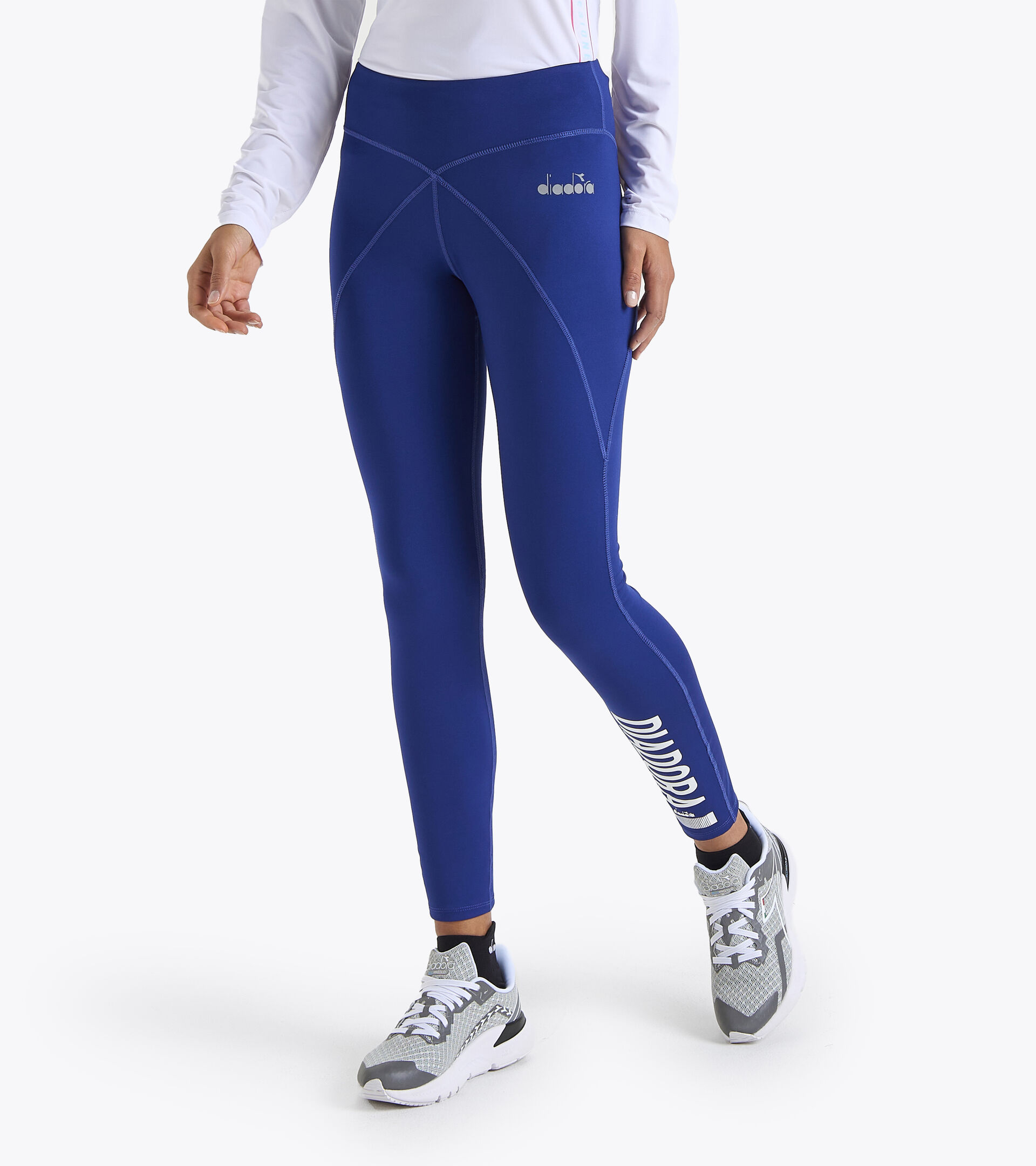 Running shorts - Women  L. TIGHTS BE ONE BLUE PRINT - Diadora