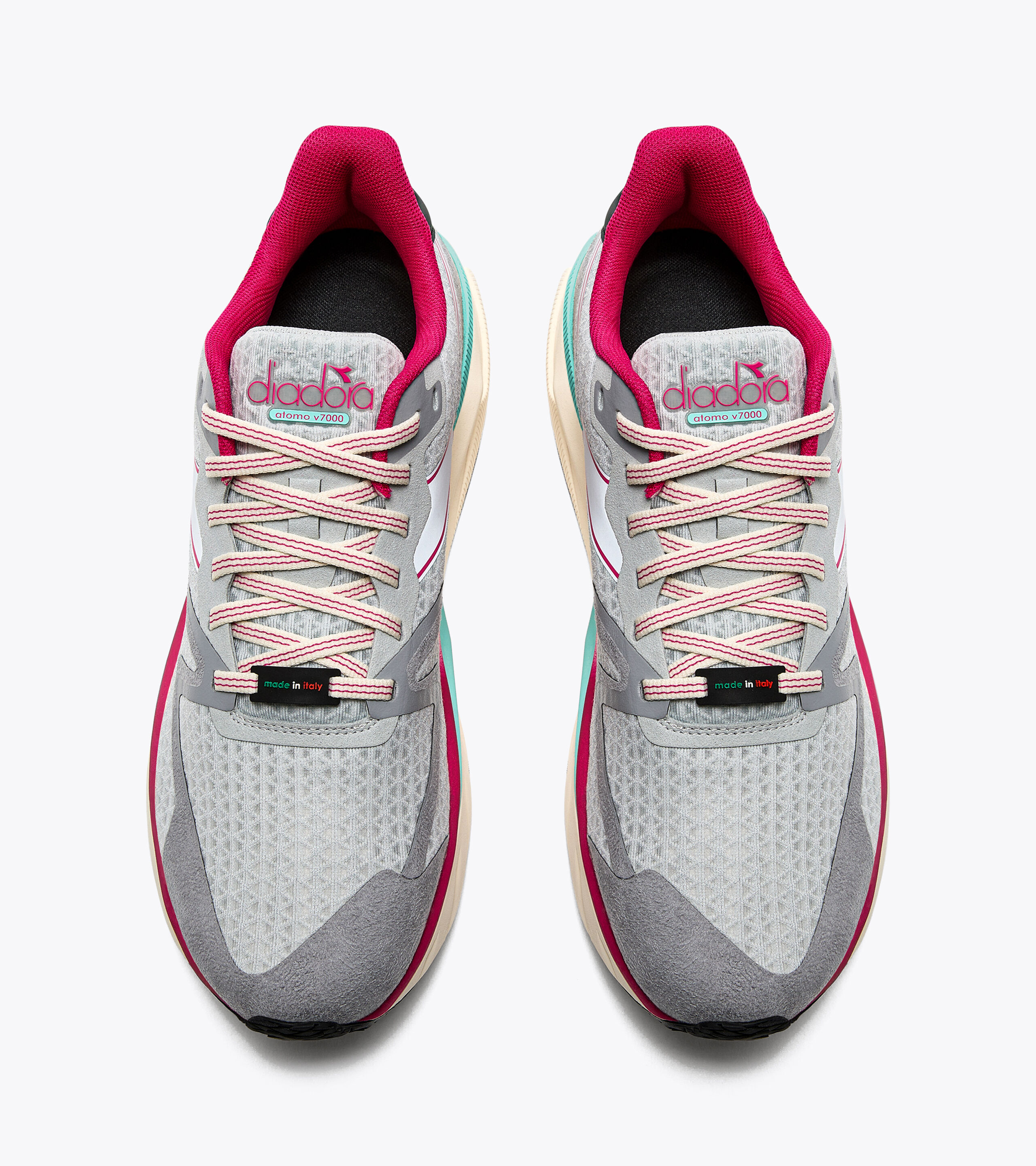 Diadora n7100-1 uomo rosse outlet