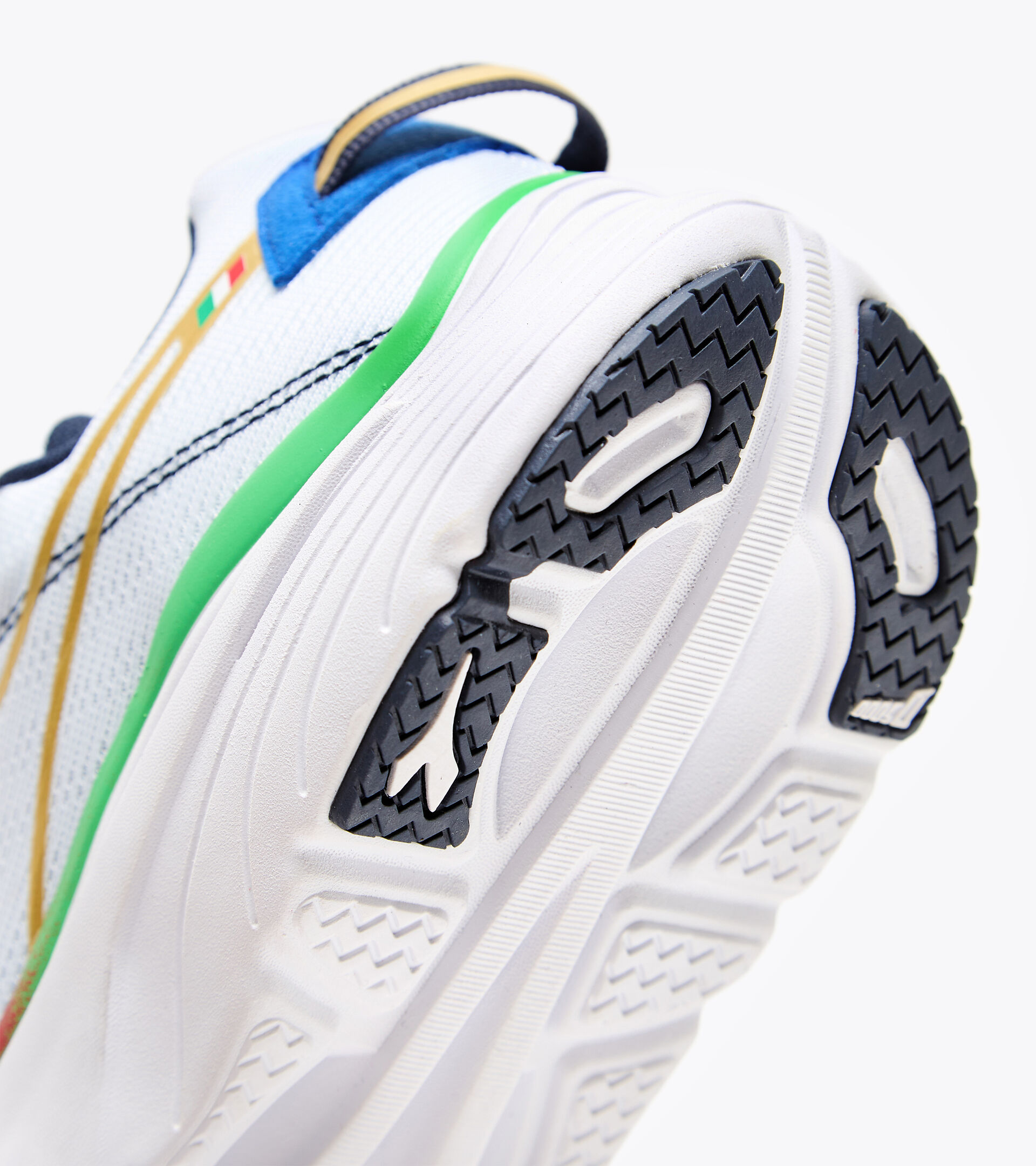 Zapatillas de running Made in Italy - Mujer EQUIPE ATOMO W BLANCO/ORO MARRON - Diadora