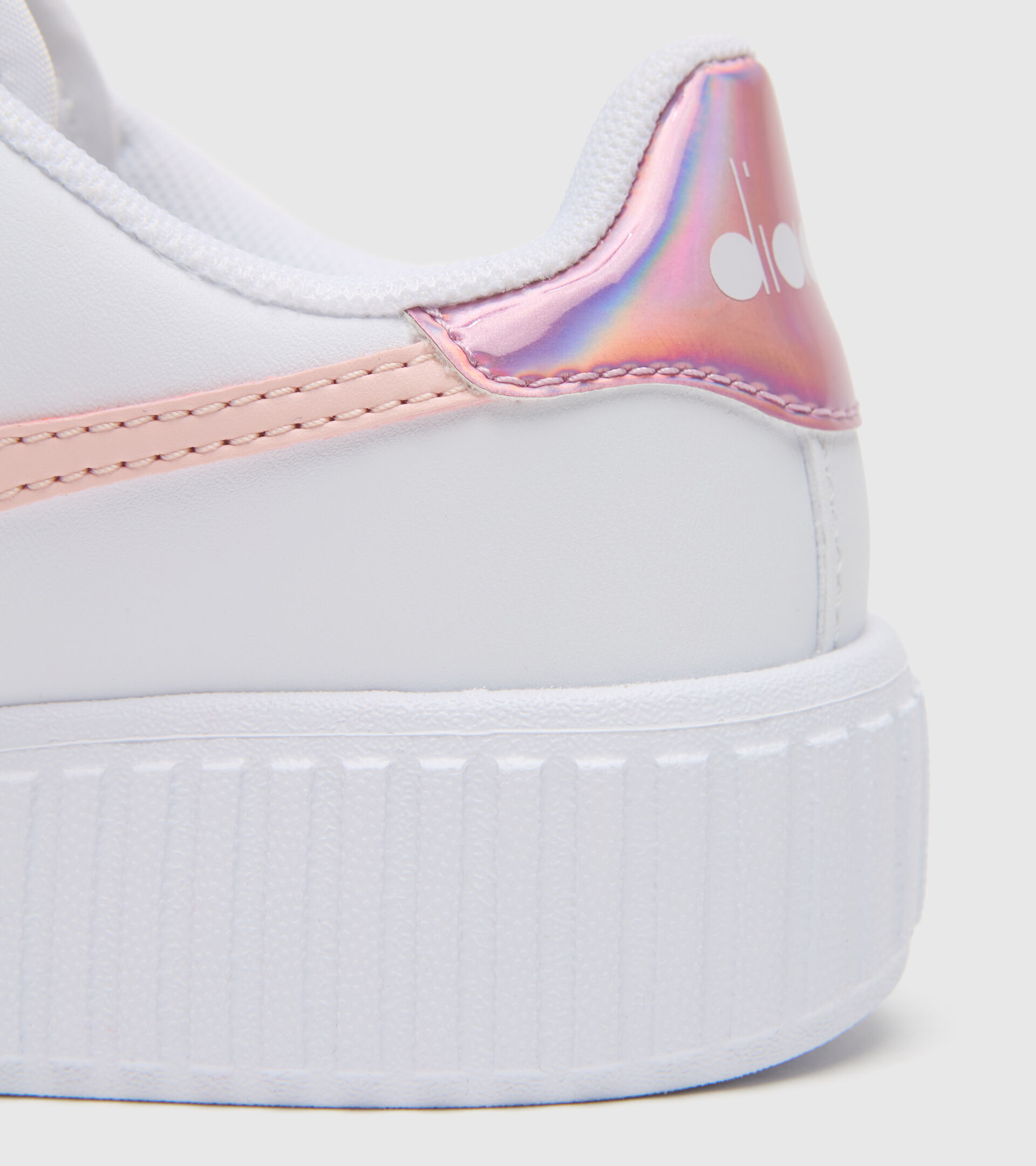 Chaussures de sport - Enfants 4-8 ans GAME STEP PS BLANC/ROSE VOILEE - Diadora