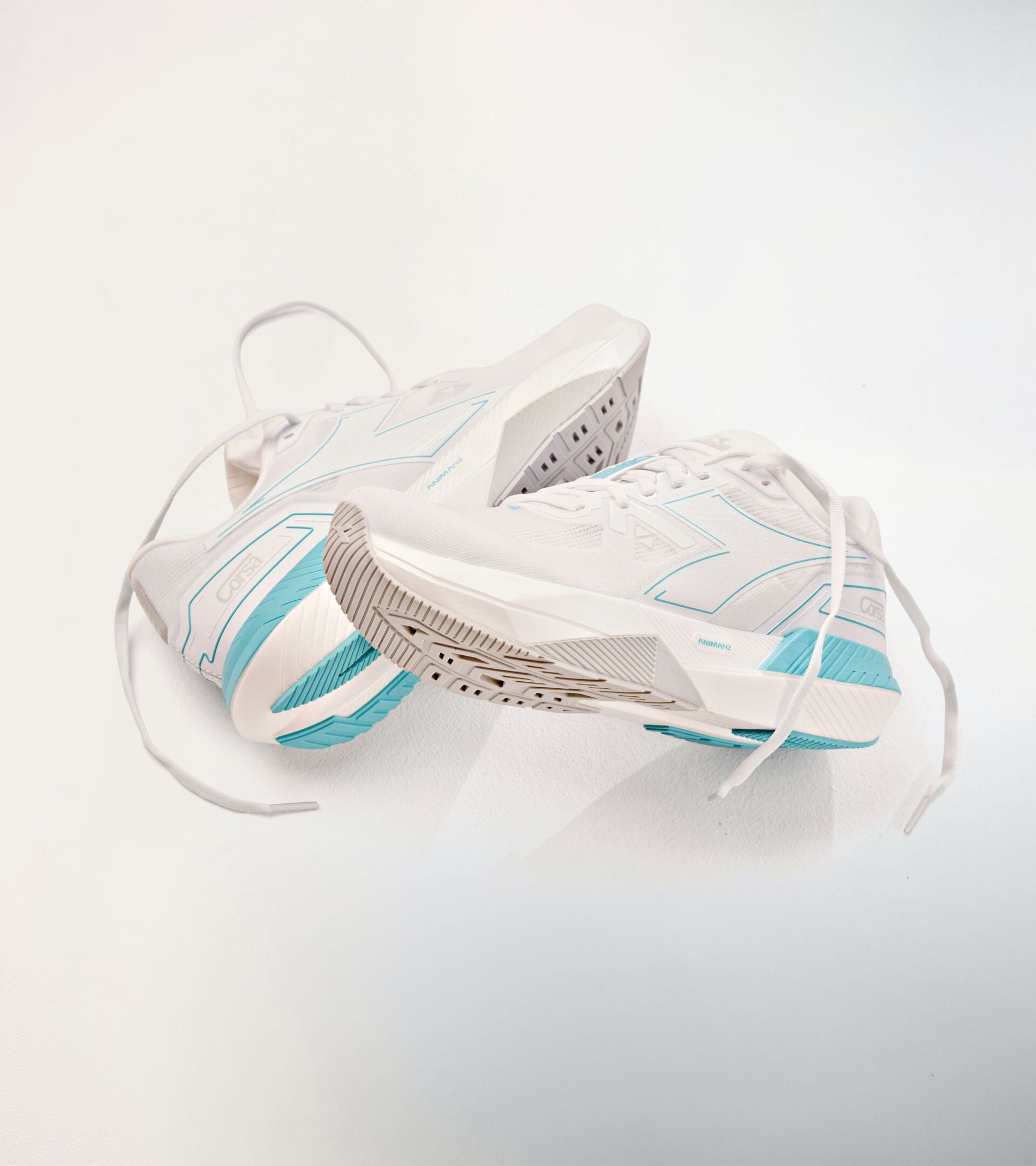 Running shoe - Energetic daily trainer - Women&rsquo;s CORSA W WHITE/LEISURE TIME - Diadora
