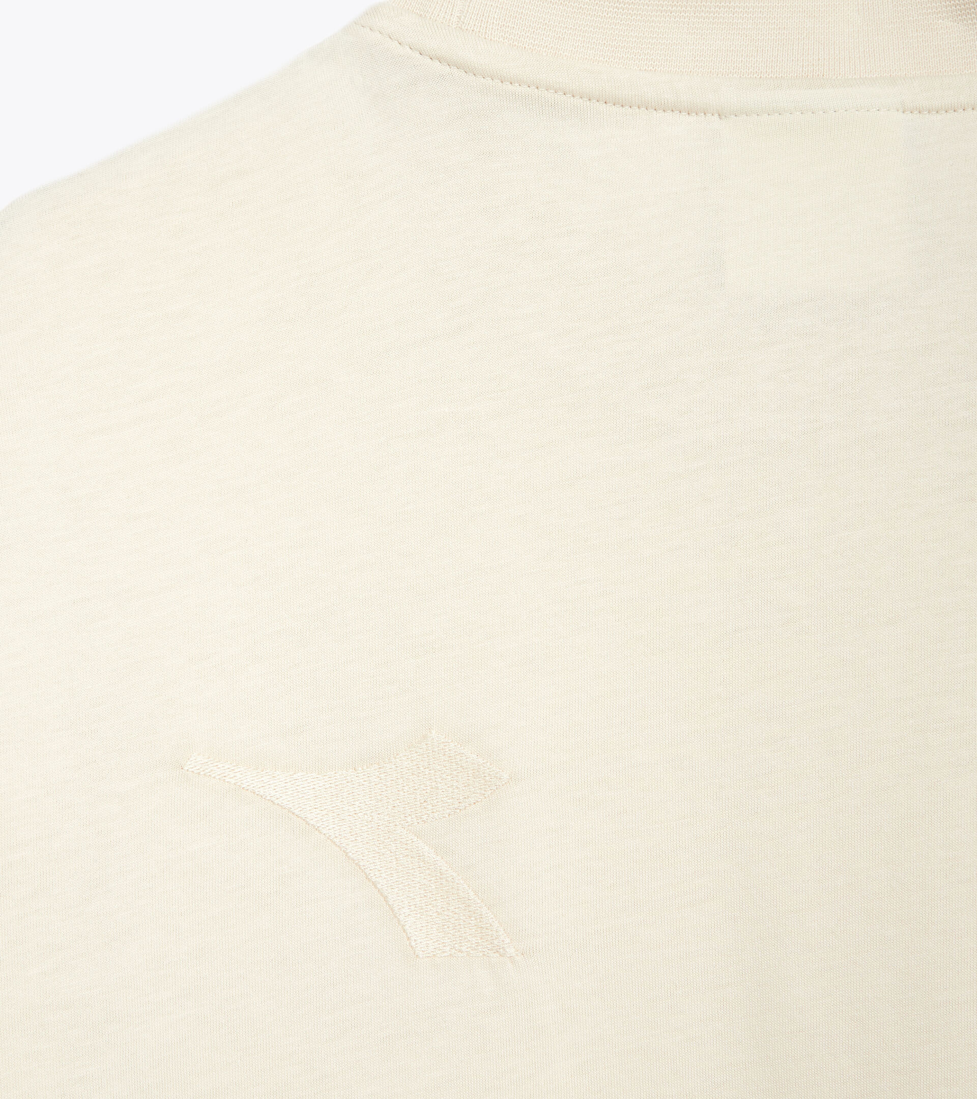 T-shirt en coton - Unisexe T-SHIRT SS SPW LOGO BLANC CYGNE - Diadora