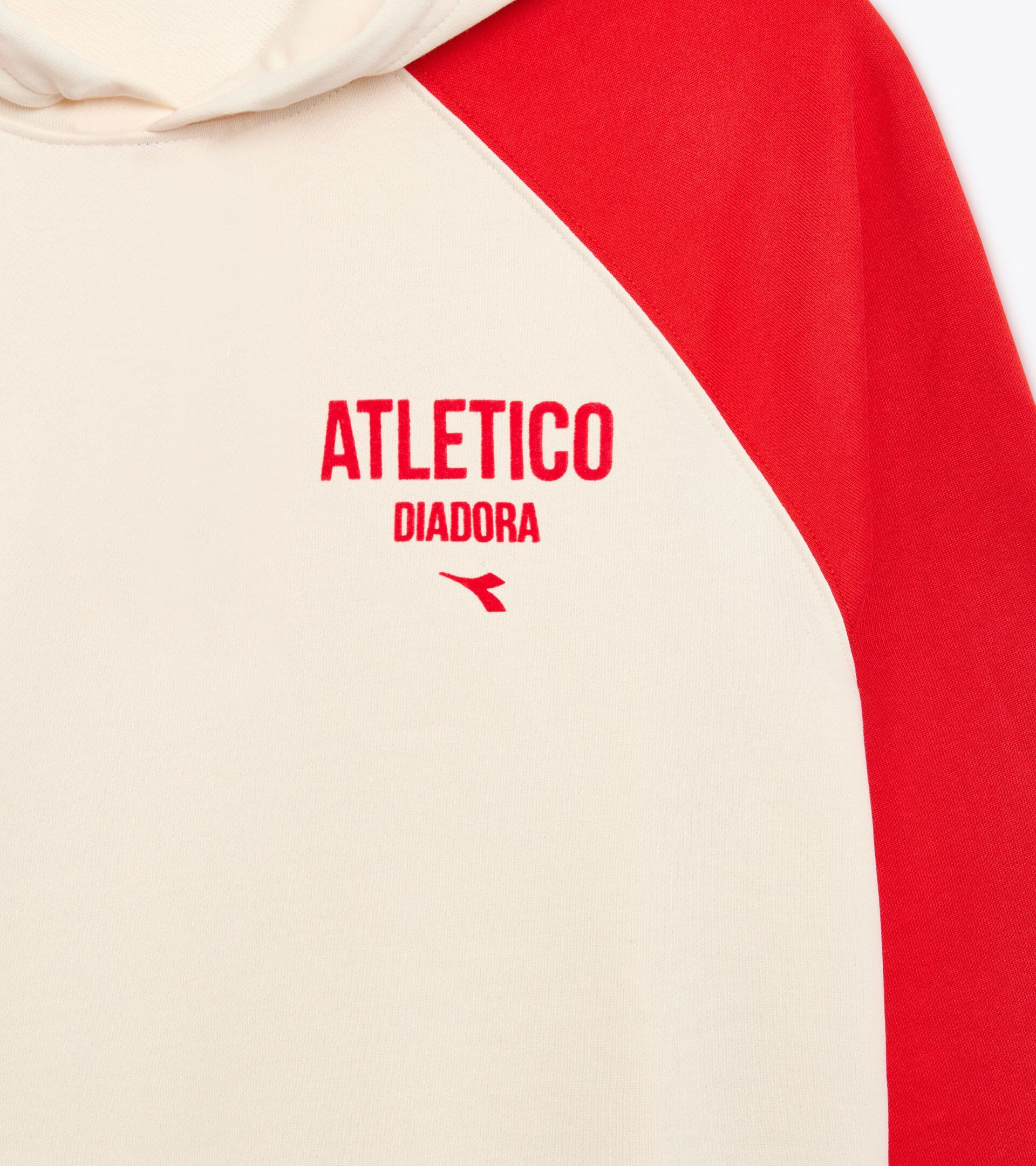 Legacy hoodie - Made in Italy - All-gender HOODIE LEGACY WHITE ALYSSUM - Diadora