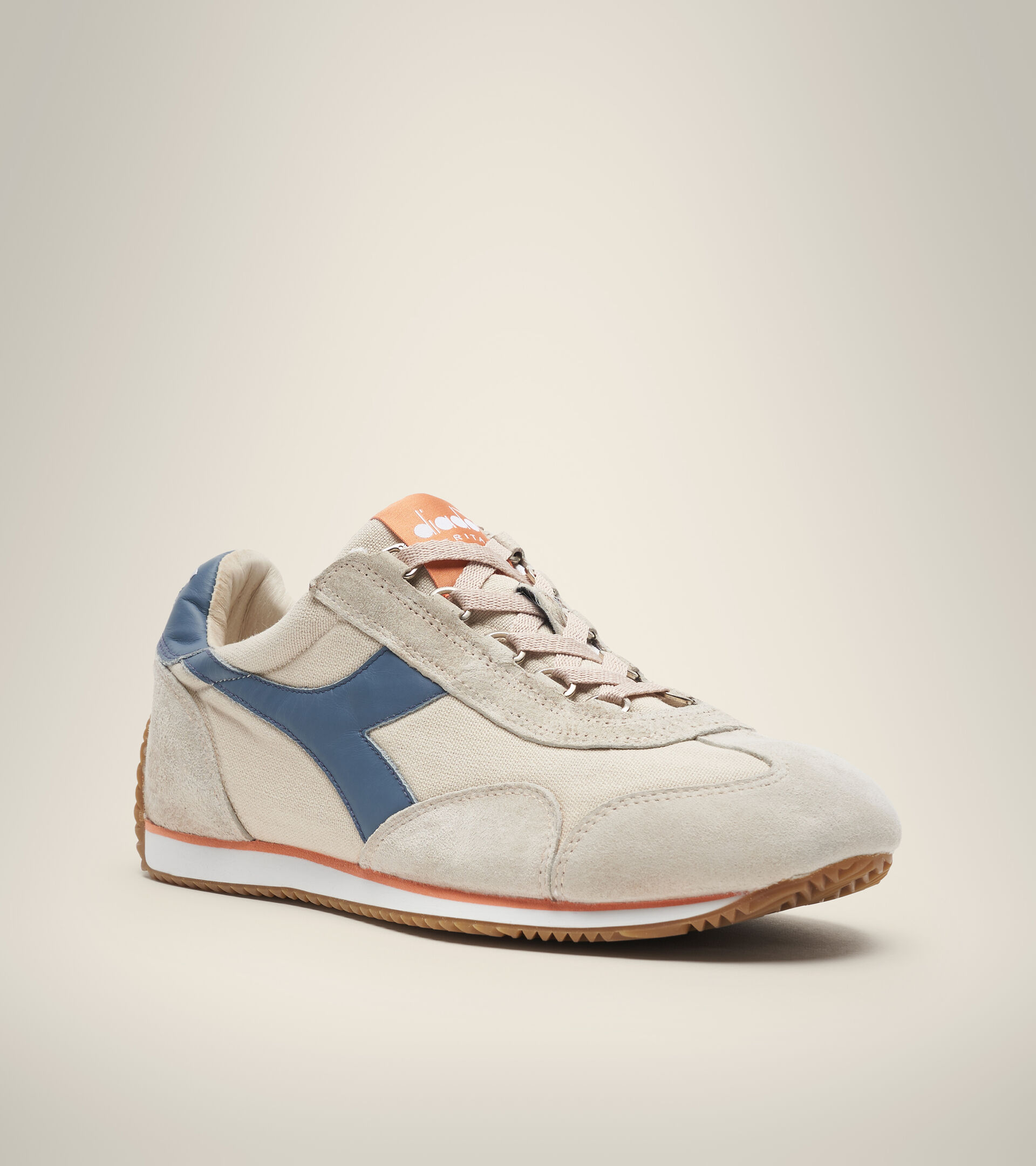 Heritage shoe - Unisex EQUIPE H CANVAS STONE WASH BEIGE BLEACHED - Diadora