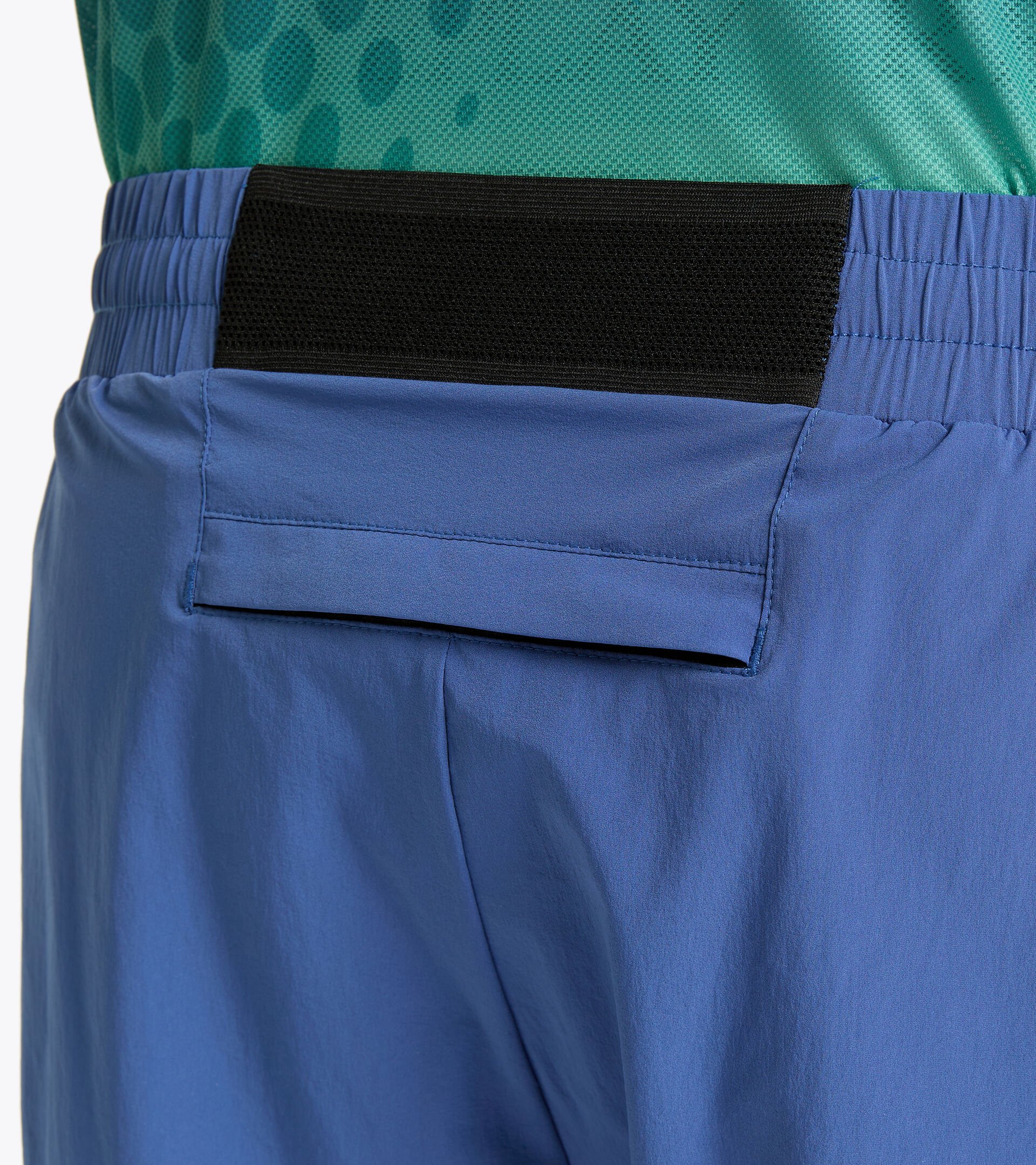 Double-layered shorts - Men DOUBLE LAYER BERMUDA BE ONE BLUE BYZANTINE - Diadora