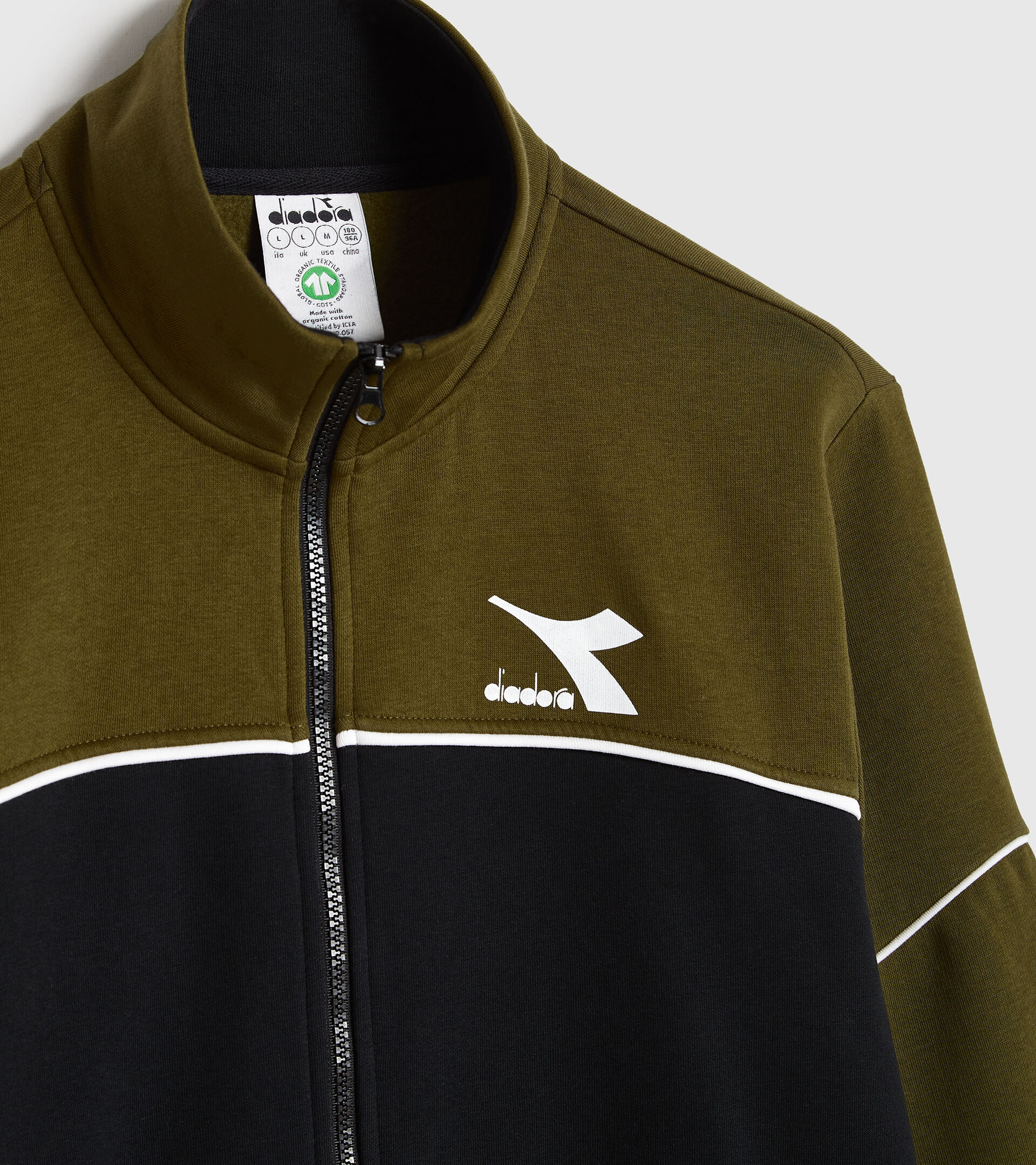 Tracksuit - Men TRACKSUIT FZ CORE BLACK - Diadora