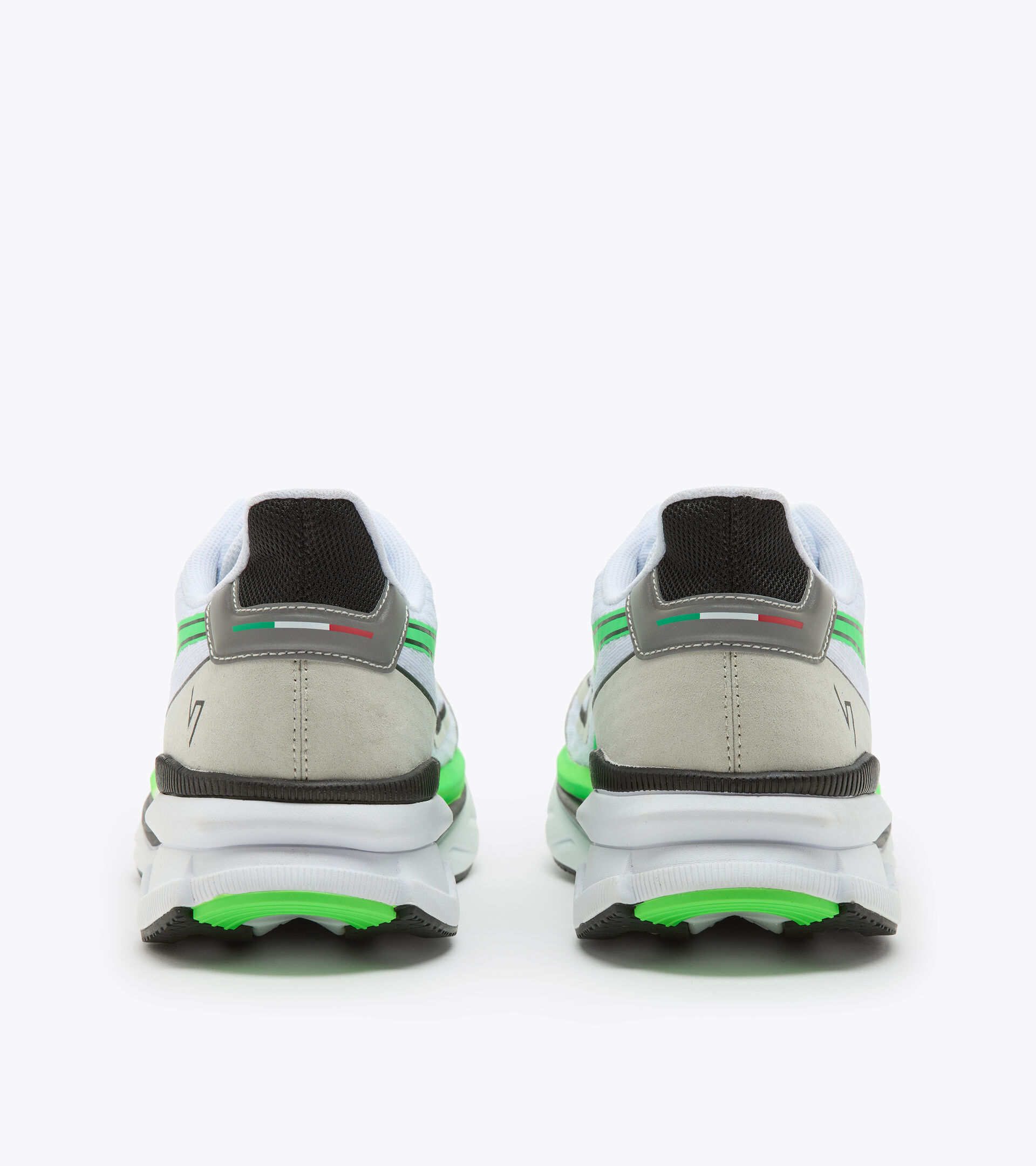 Made in Italy Running shoes - Unisex ATOMO V7000 WHITE/GREEN FLUO/BLACK - Diadora